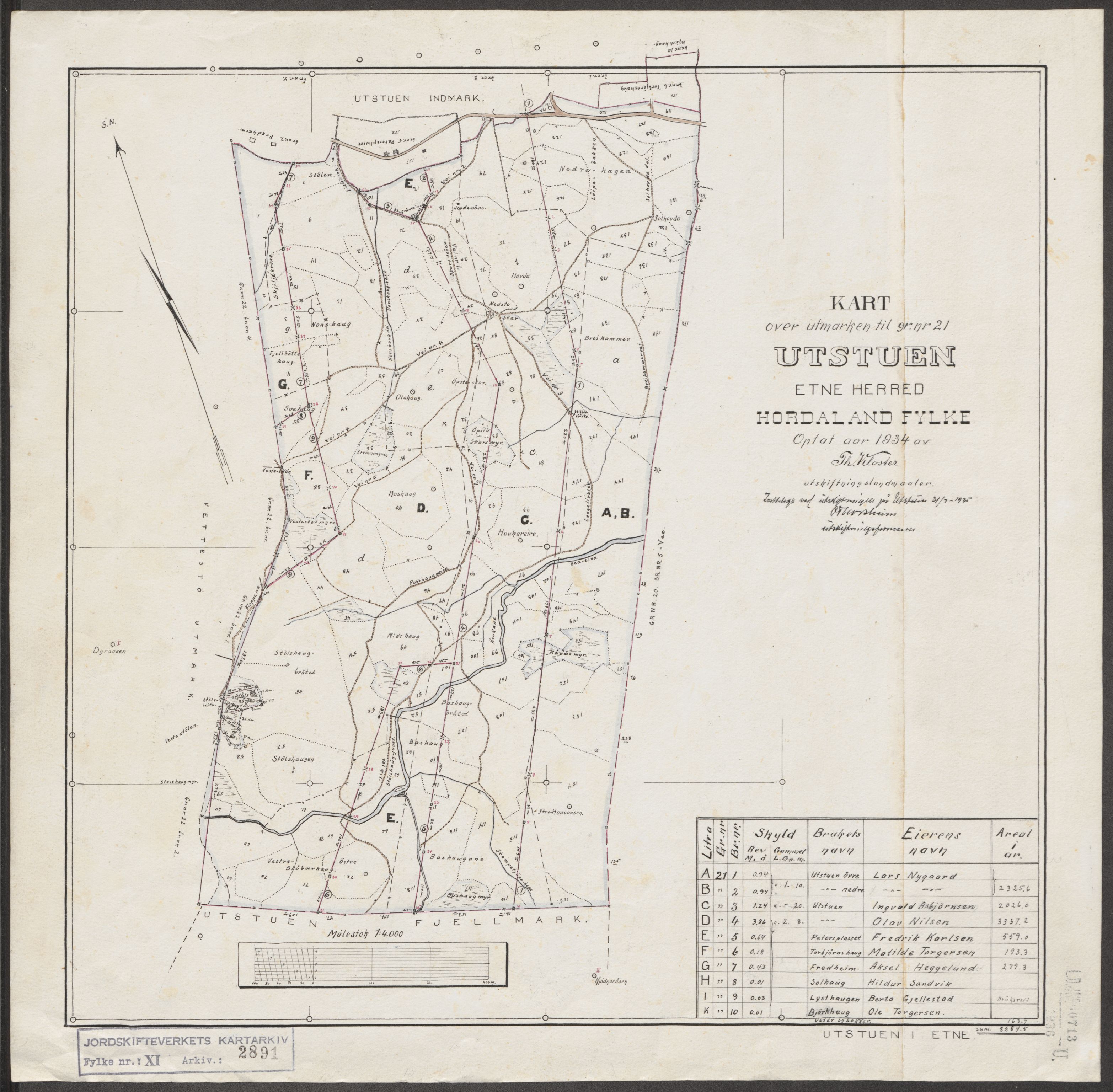 Jordskifteverkets kartarkiv, AV/RA-S-3929/T, 1859-1988, s. 3255