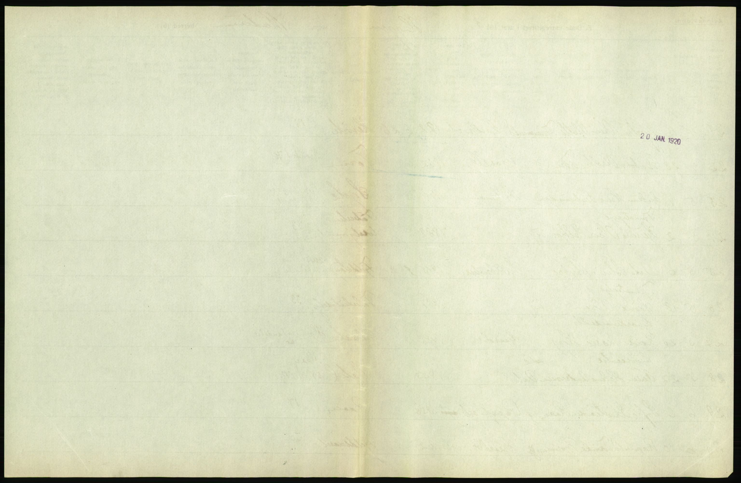 Statistisk sentralbyrå, Sosiodemografiske emner, Befolkning, AV/RA-S-2228/D/Df/Dfb/Dfbi/L0018: Buskerud fylke: Døde. Bygder og byer., 1919, s. 71