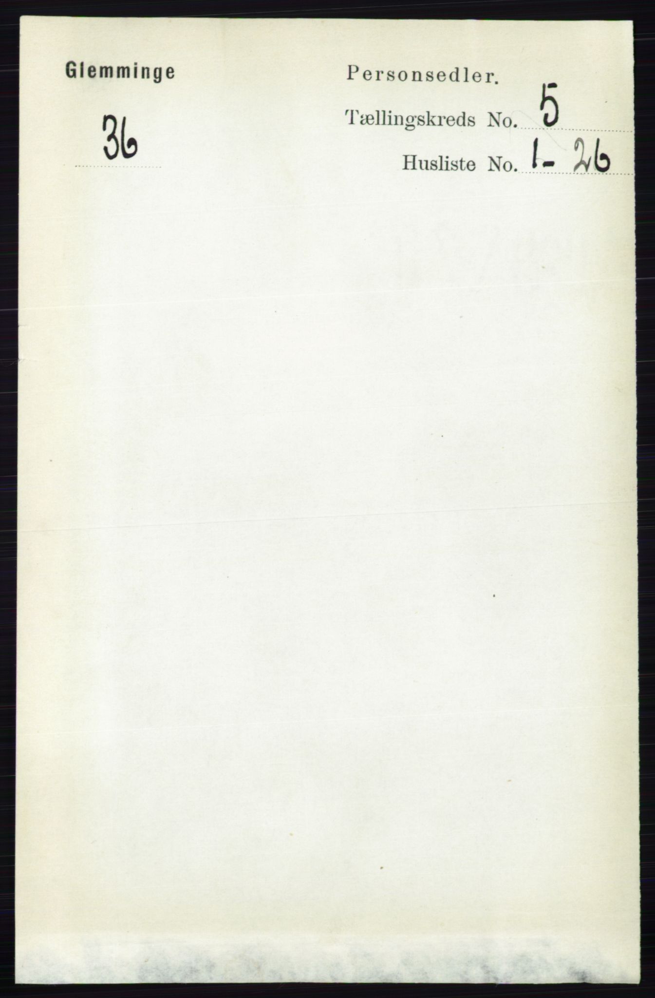 RA, Folketelling 1891 for 0132 Glemmen herred, 1891, s. 6047