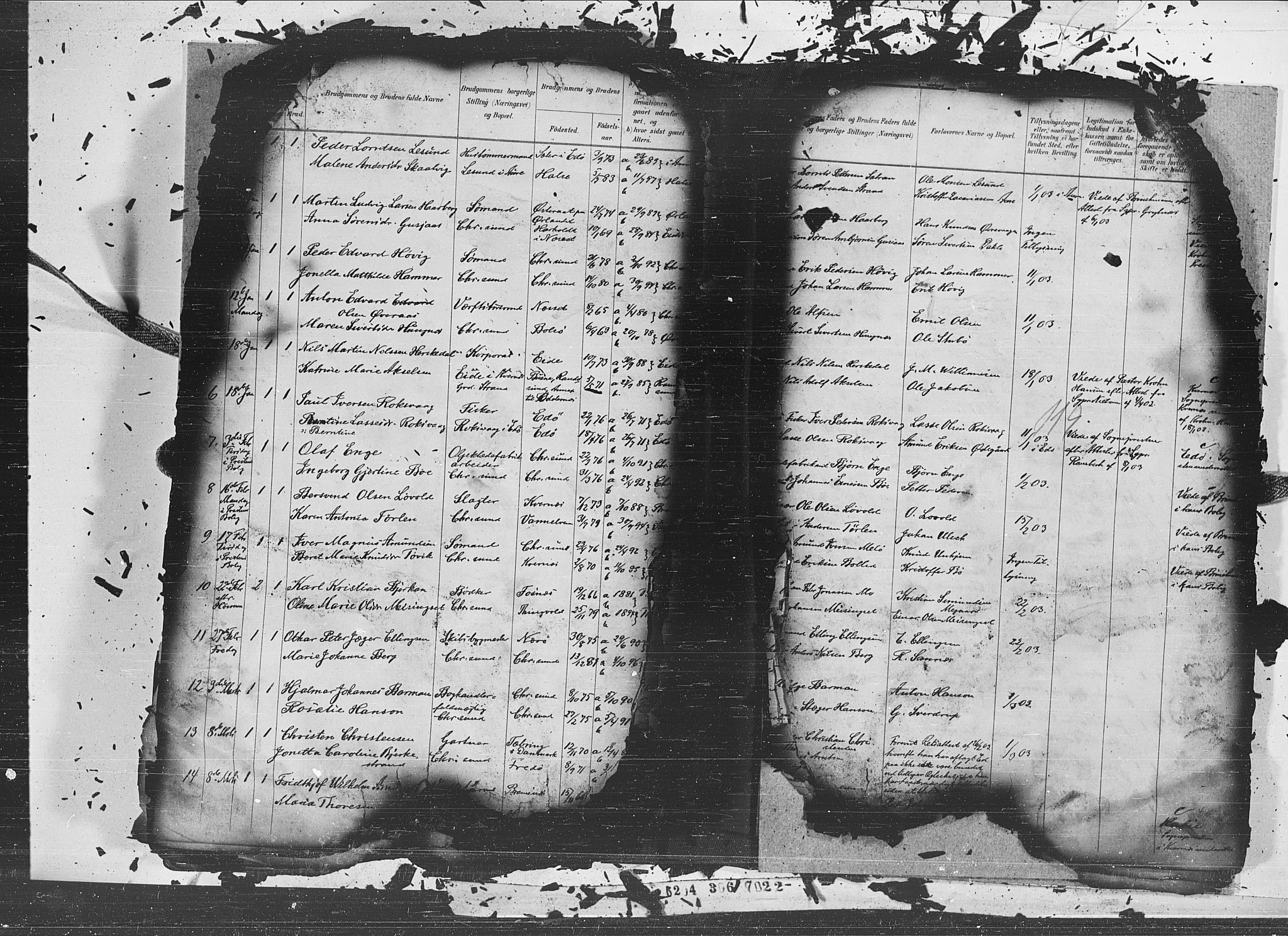 Ministerialprotokoller, klokkerbøker og fødselsregistre - Møre og Romsdal, AV/SAT-A-1454/572/L0854: Ministerialbok nr. 572A17, 1880-1905, s. 119