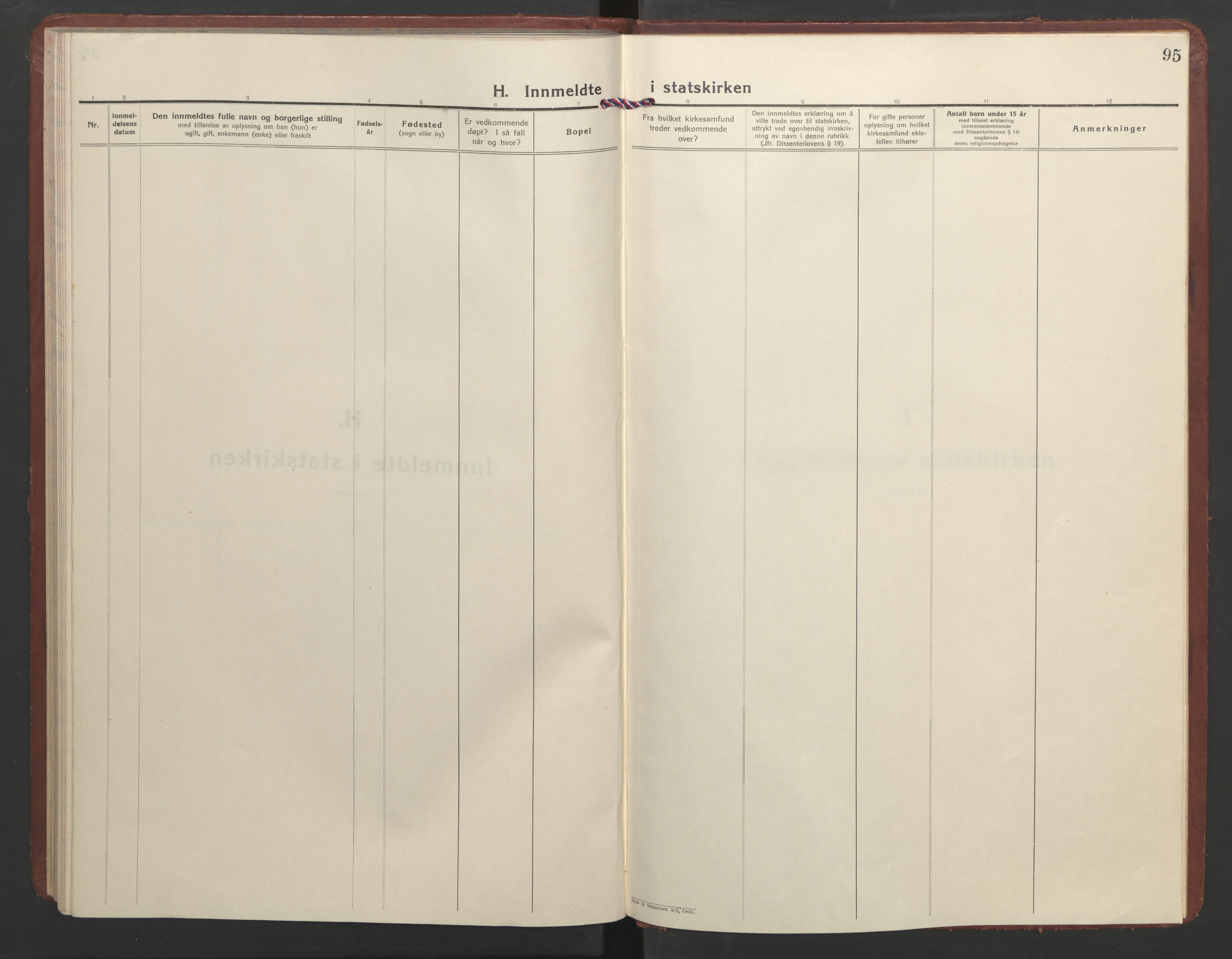 Ministerialprotokoller, klokkerbøker og fødselsregistre - Møre og Romsdal, AV/SAT-A-1454/550/L0619: Klokkerbok nr. 550C02, 1928-1967, s. 95