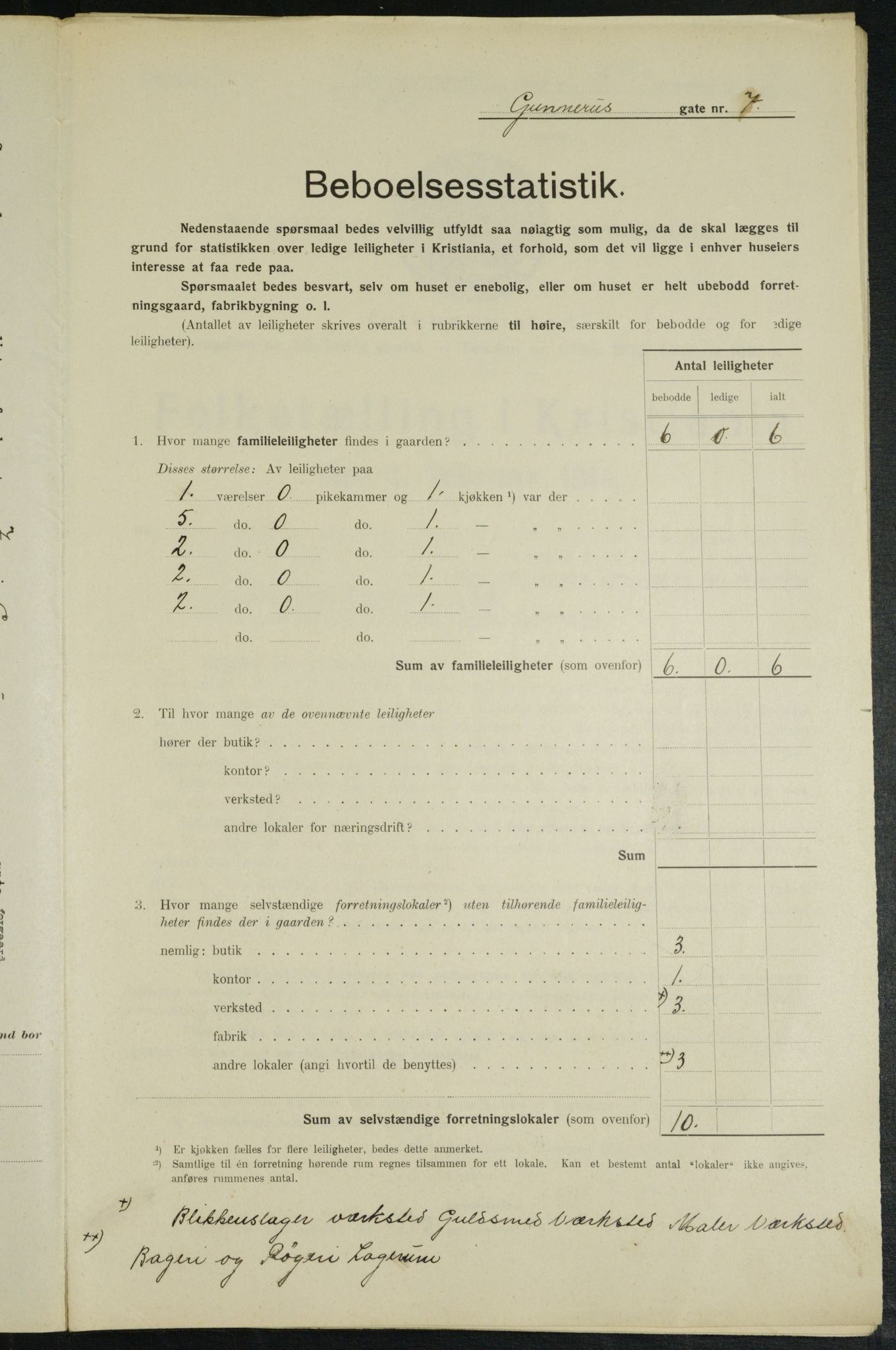OBA, Kommunal folketelling 1.2.1914 for Kristiania, 1914, s. 5228