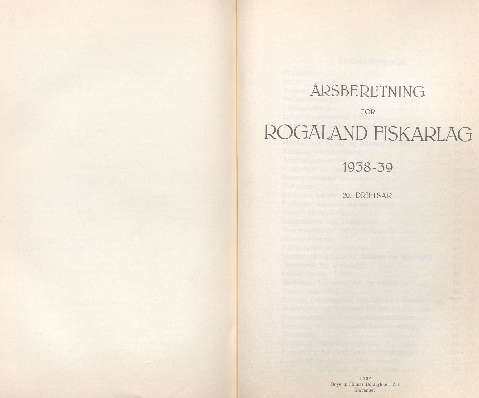 Rogaland fylkeskommune - Fylkesrådmannen , IKAR/A-900/A/Aa/Aaa/L0059: Møtebok , 1940