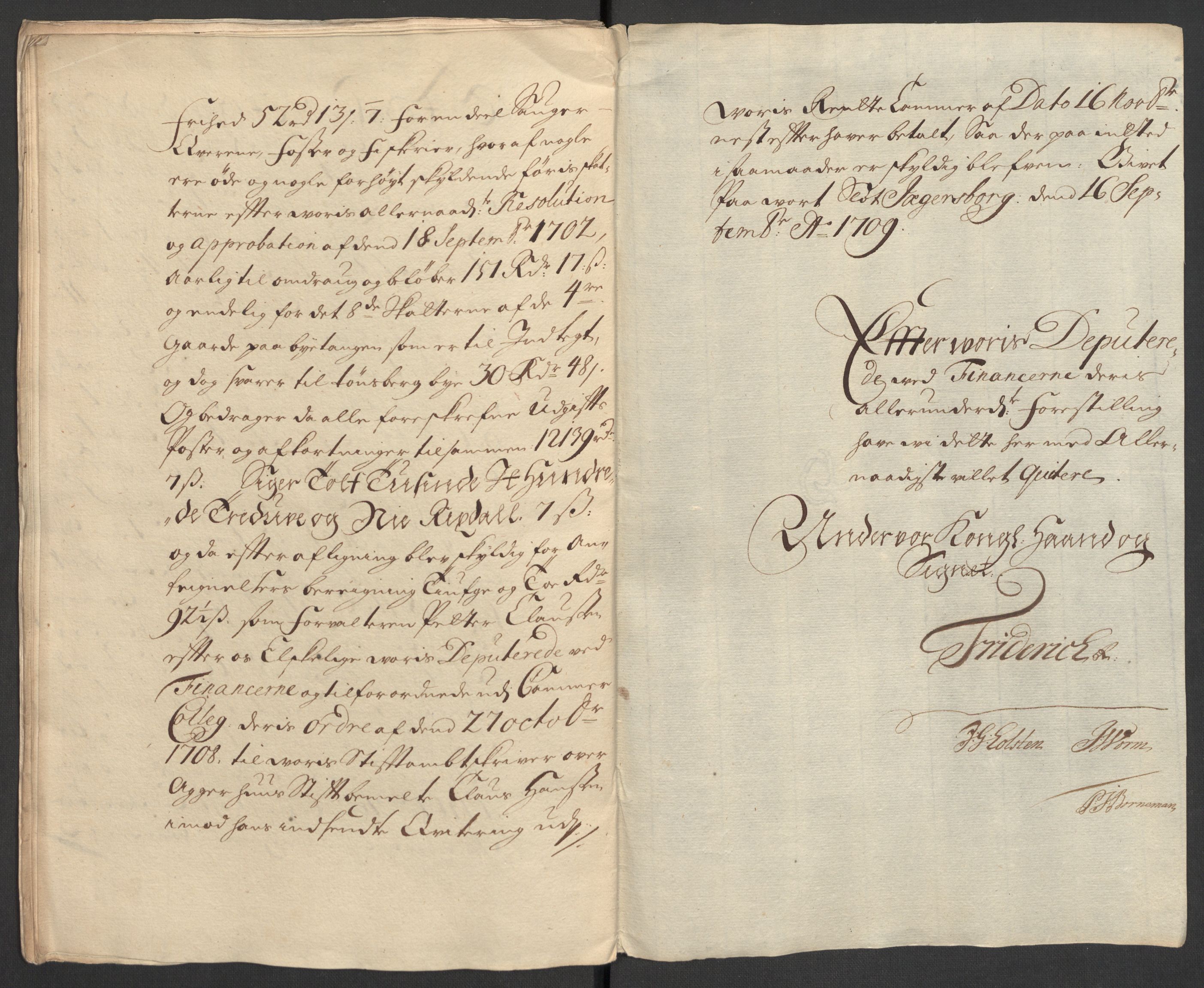 Rentekammeret inntil 1814, Reviderte regnskaper, Fogderegnskap, RA/EA-4092/R32/L1872: Fogderegnskap Jarlsberg grevskap, 1706-1707, s. 266