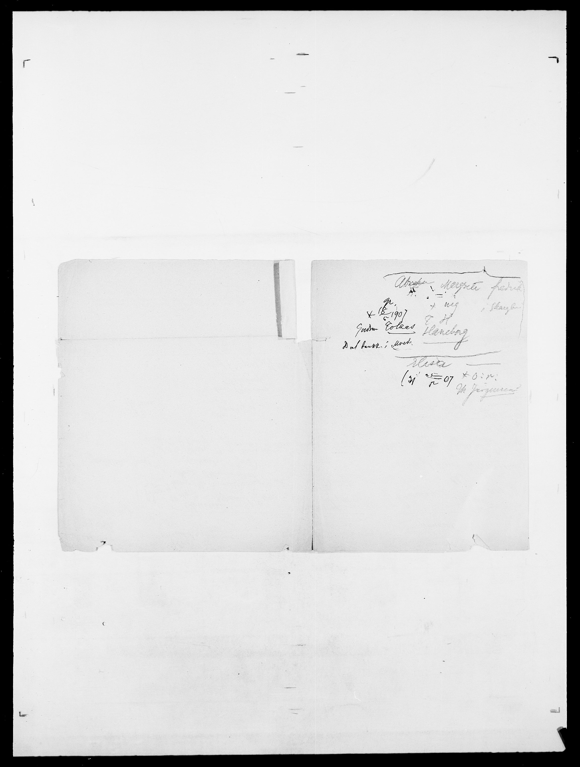 Delgobe, Charles Antoine - samling, SAO/PAO-0038/D/Da/L0020: Irgens - Kjøsterud, s. 675