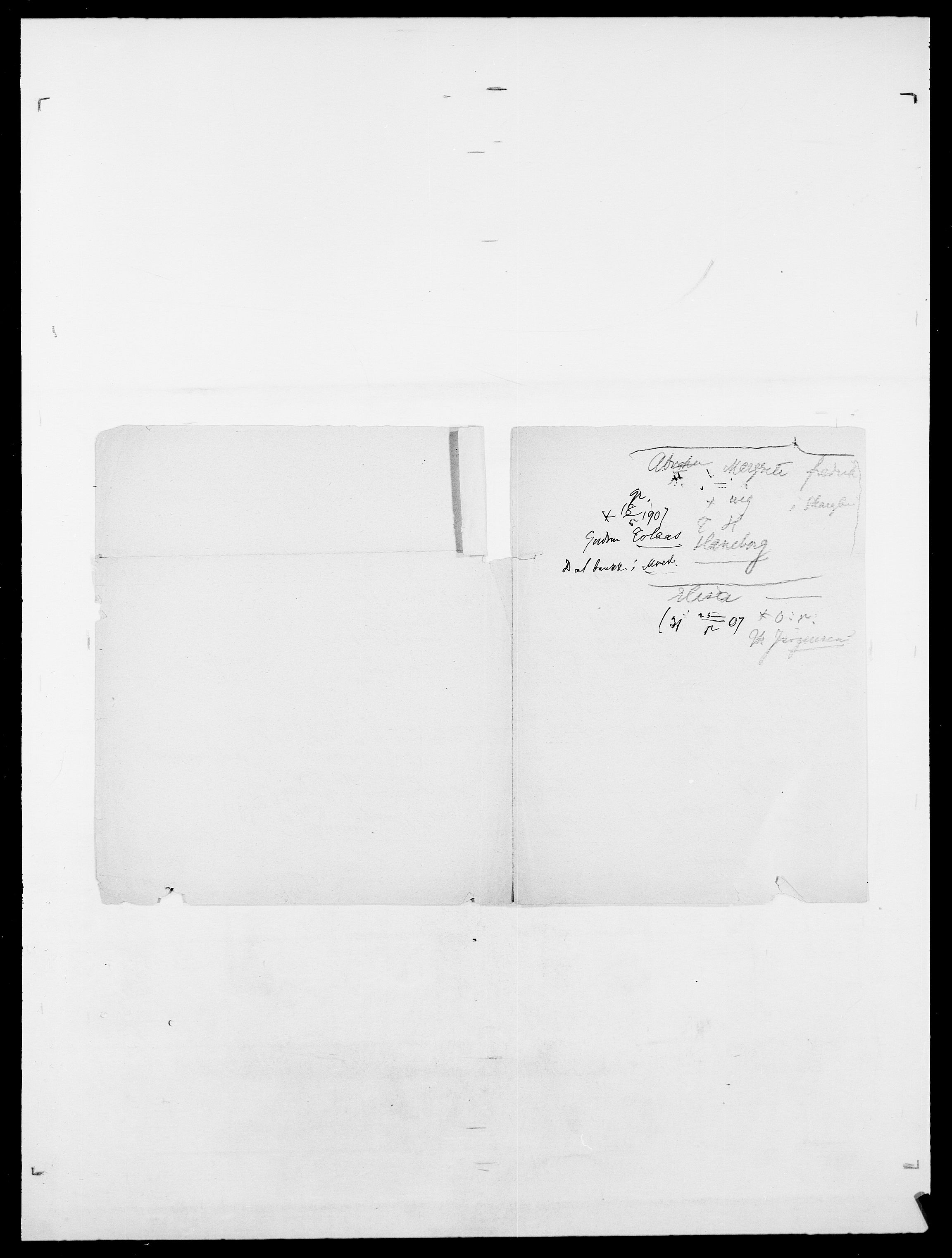 Delgobe, Charles Antoine - samling, AV/SAO-PAO-0038/D/Da/L0020: Irgens - Kjøsterud, s. 675