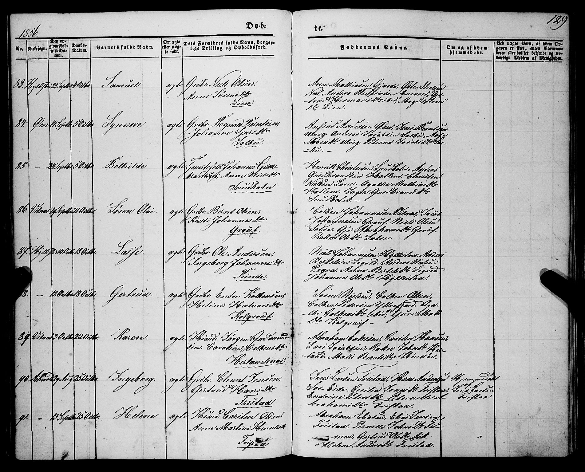 Askvoll sokneprestembete, AV/SAB-A-79501/H/Haa/Haaa/L0011/0001: Ministerialbok nr. A 11 I, 1845-1864, s. 130