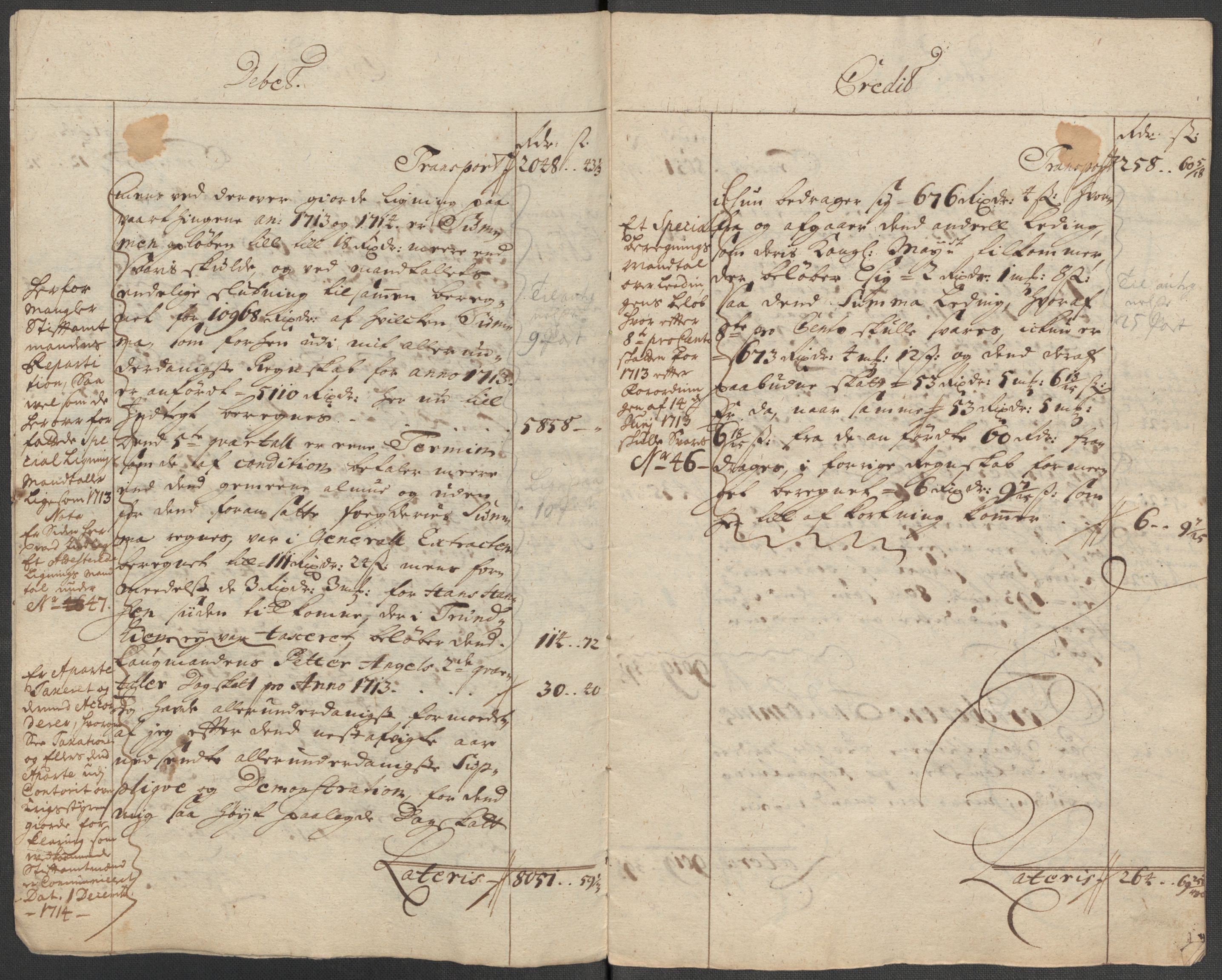 Rentekammeret inntil 1814, Reviderte regnskaper, Fogderegnskap, AV/RA-EA-4092/R65/L4513: Fogderegnskap Helgeland, 1714-1715, s. 6