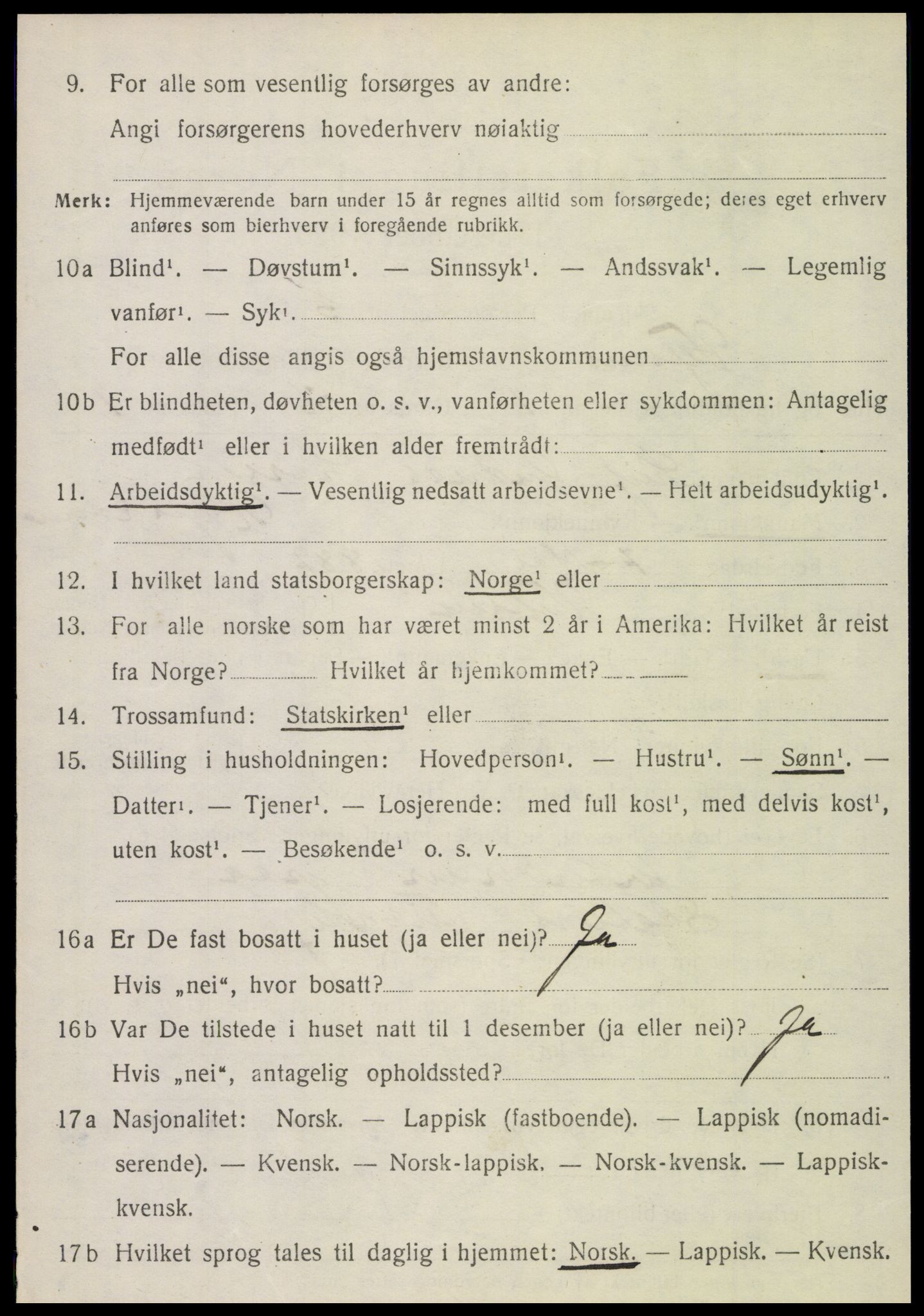 SAT, Folketelling 1920 for 1824 Vefsn herred, 1920, s. 4184