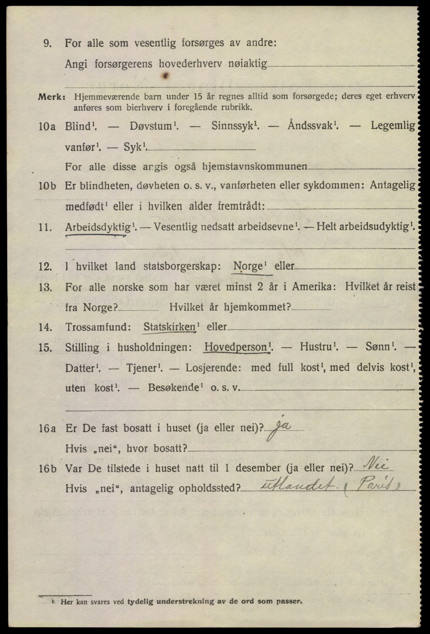 SAKO, Folketelling 1920 for 0704 Åsgårdstrand ladested, 1920, s. 1254