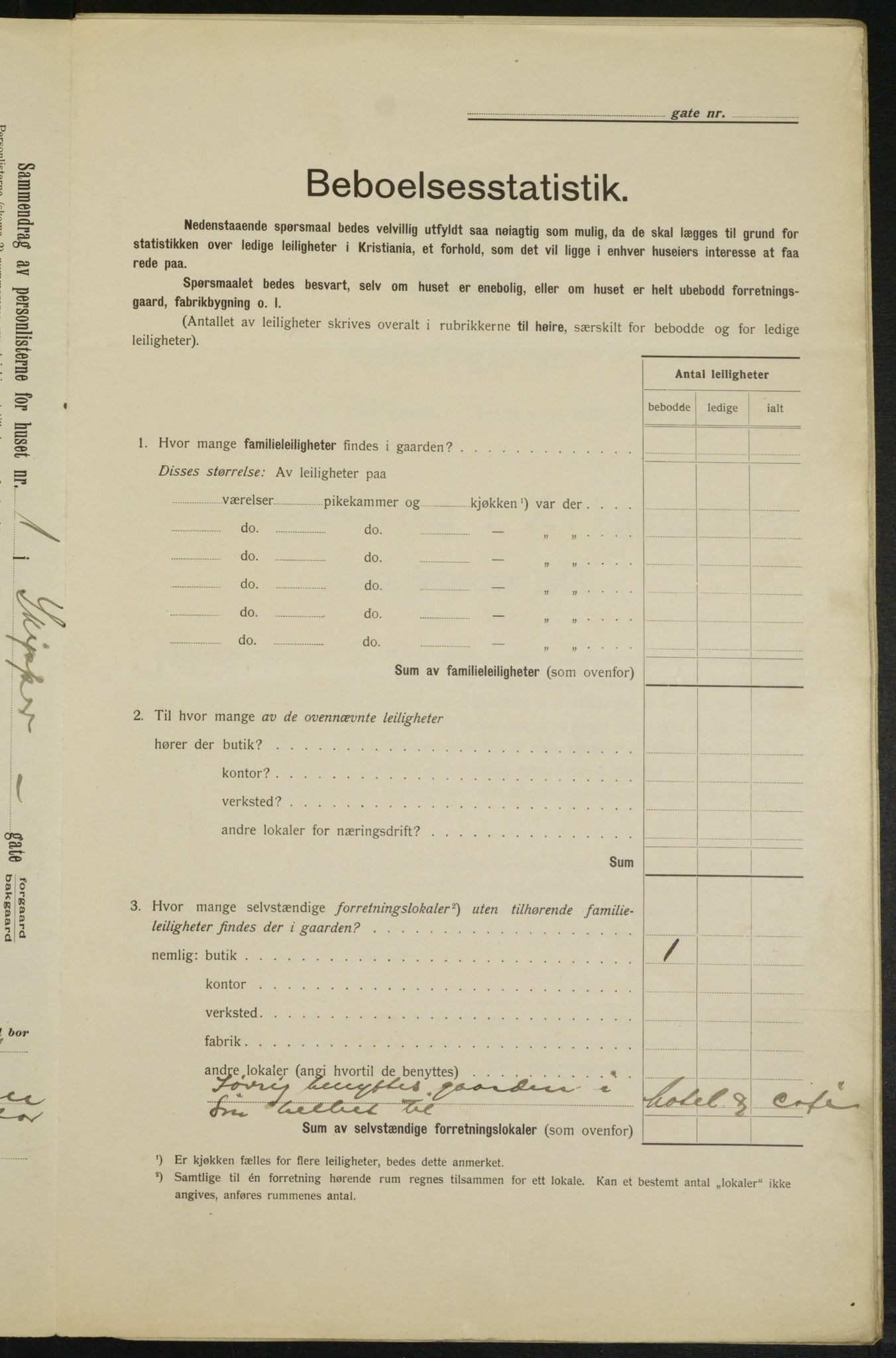 OBA, Kommunal folketelling 1.2.1913 for Kristiania, 1913, s. 95479