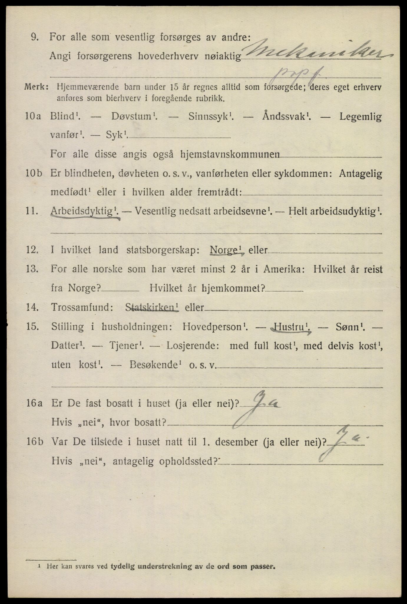 SAKO, Folketelling 1920 for 0818 Solum herred, 1920, s. 4081