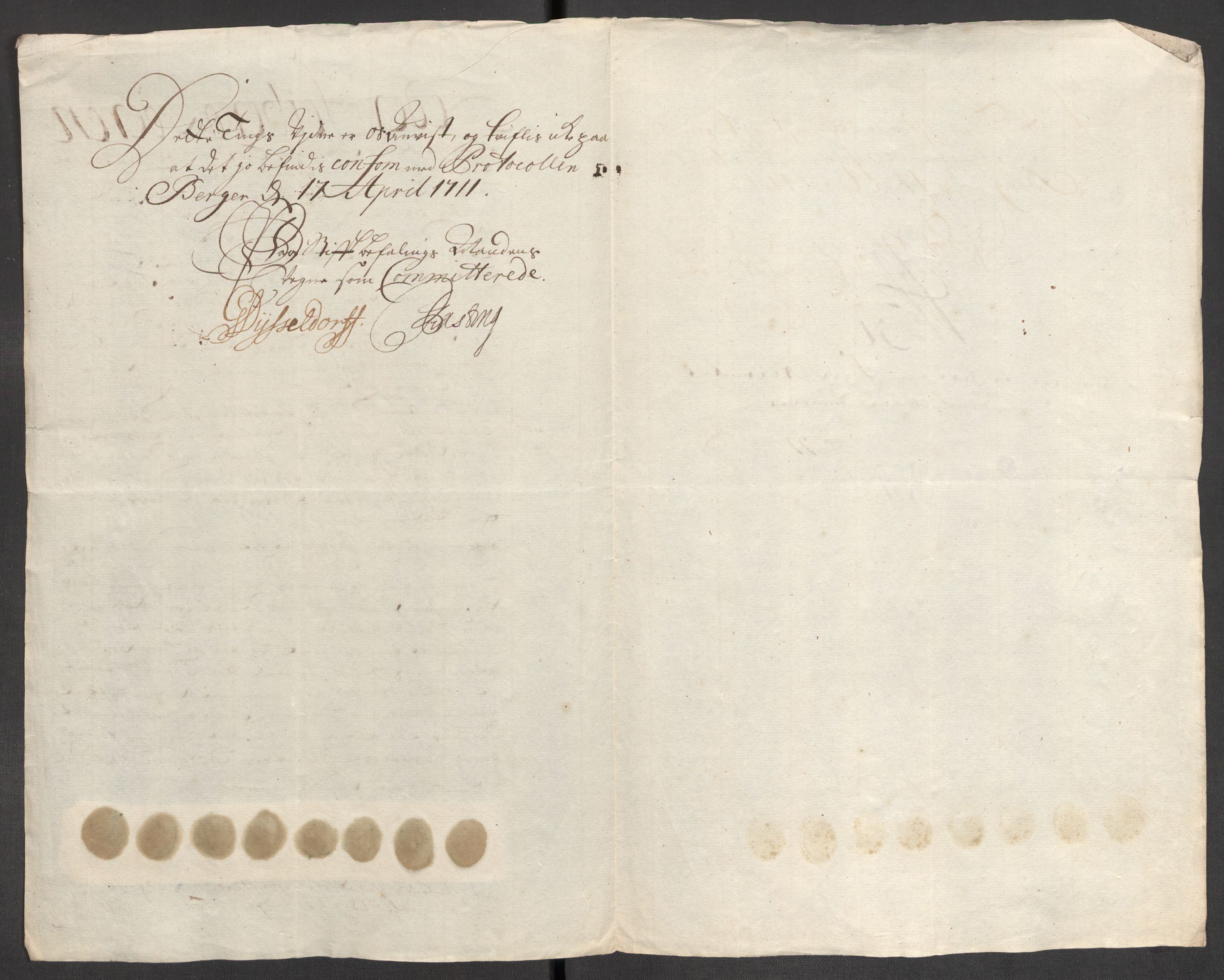 Rentekammeret inntil 1814, Reviderte regnskaper, Fogderegnskap, AV/RA-EA-4092/R48/L2986: Fogderegnskap Sunnhordland og Hardanger, 1709-1710, s. 600