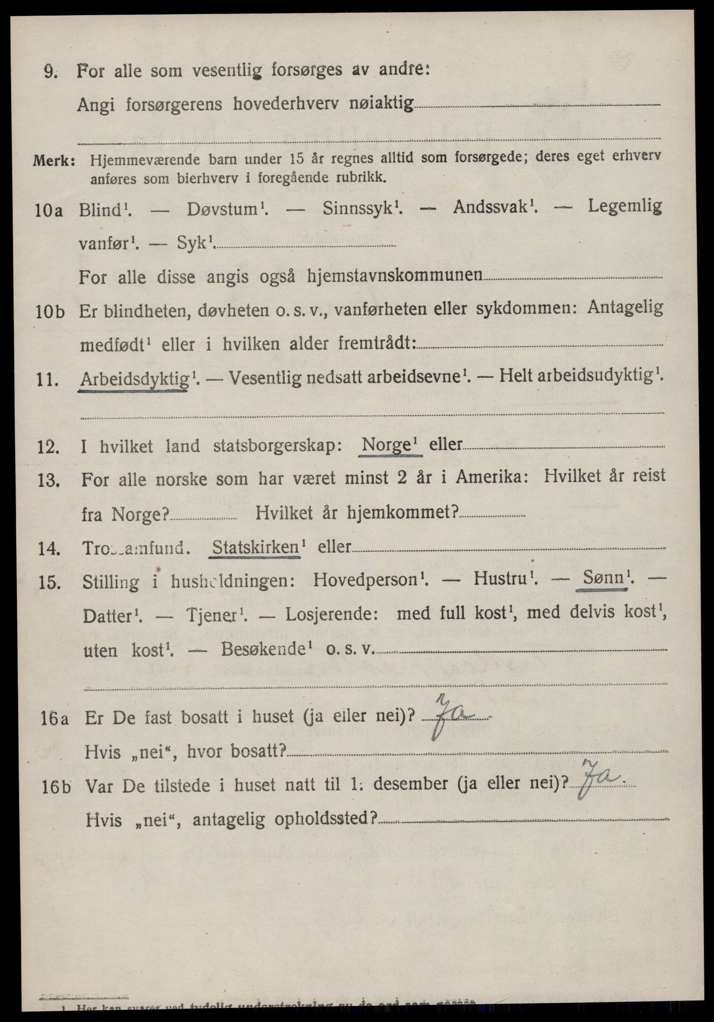 SAT, Folketelling 1920 for 1534 Haram herred, 1920, s. 1506