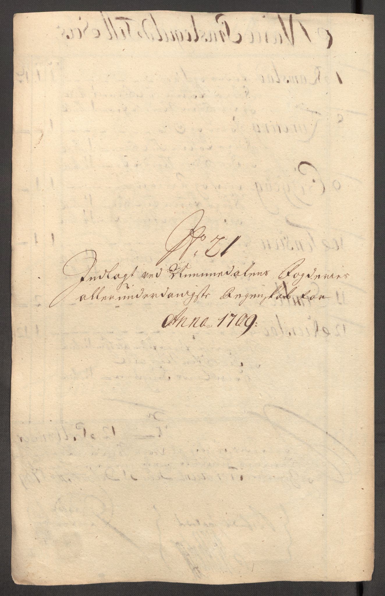 Rentekammeret inntil 1814, Reviderte regnskaper, Fogderegnskap, AV/RA-EA-4092/R64/L4431: Fogderegnskap Namdal, 1709-1710, s. 170