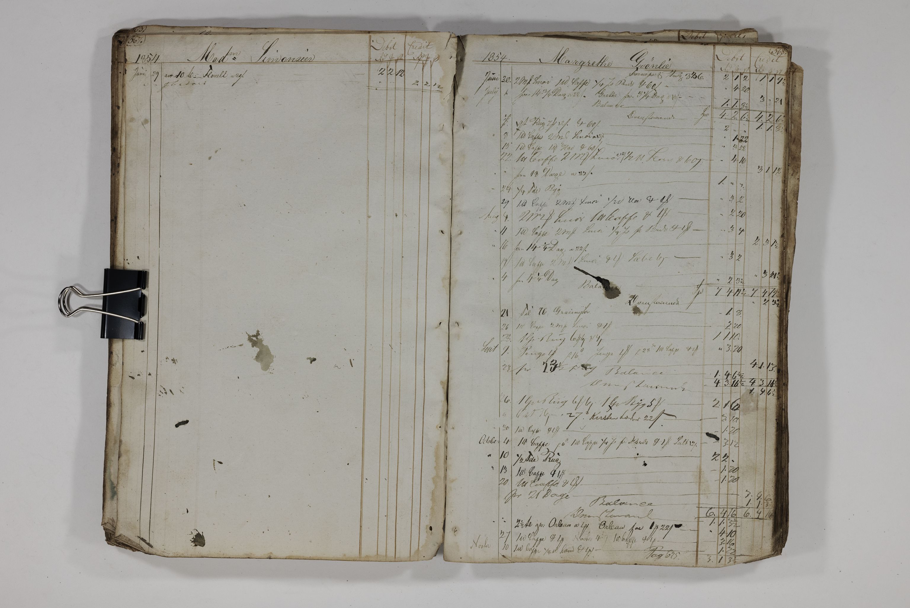 Blehr/ Kjellestad, TEMU/TGM-A-1212/R/Rl/L0012: Klad, 1853-1854, s. 74