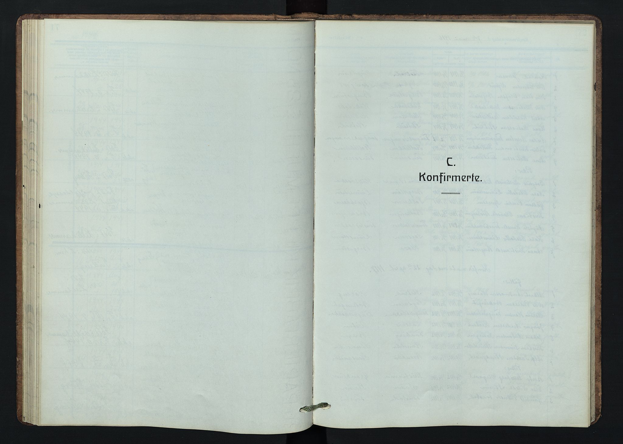 Østre Gausdal prestekontor, AV/SAH-PREST-092/H/Ha/Hab/L0005: Klokkerbok nr. 5, 1915-1944