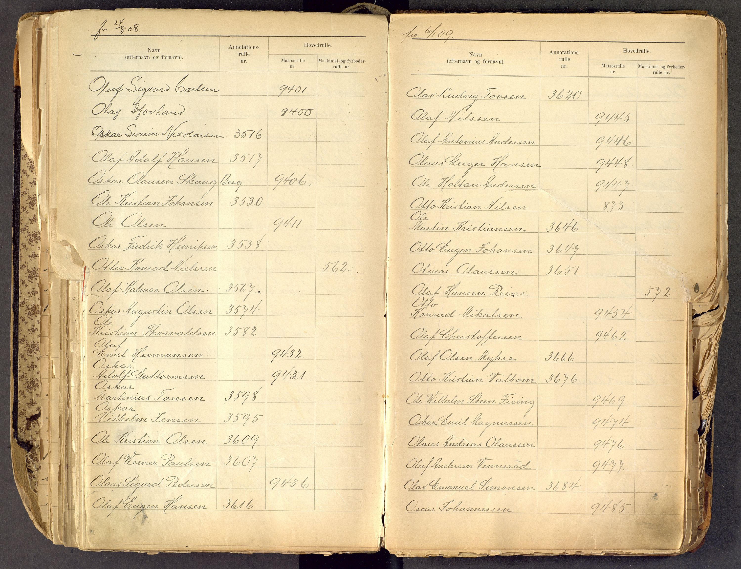 Tønsberg innrulleringskontor, AV/SAKO-A-786/G/Ga/L0002: Register til annotasjons- og hovedrulle, 1907-1933, s. 164