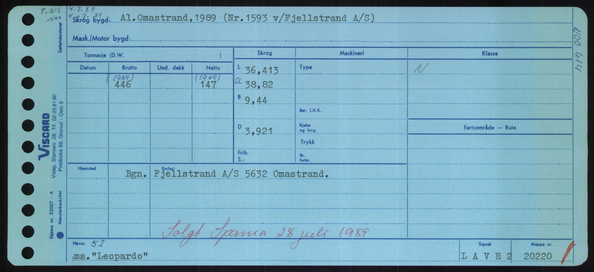 Sjøfartsdirektoratet med forløpere, Skipsmålingen, RA/S-1627/H/Hd/L0022: Fartøy, L-Lia, s. 375