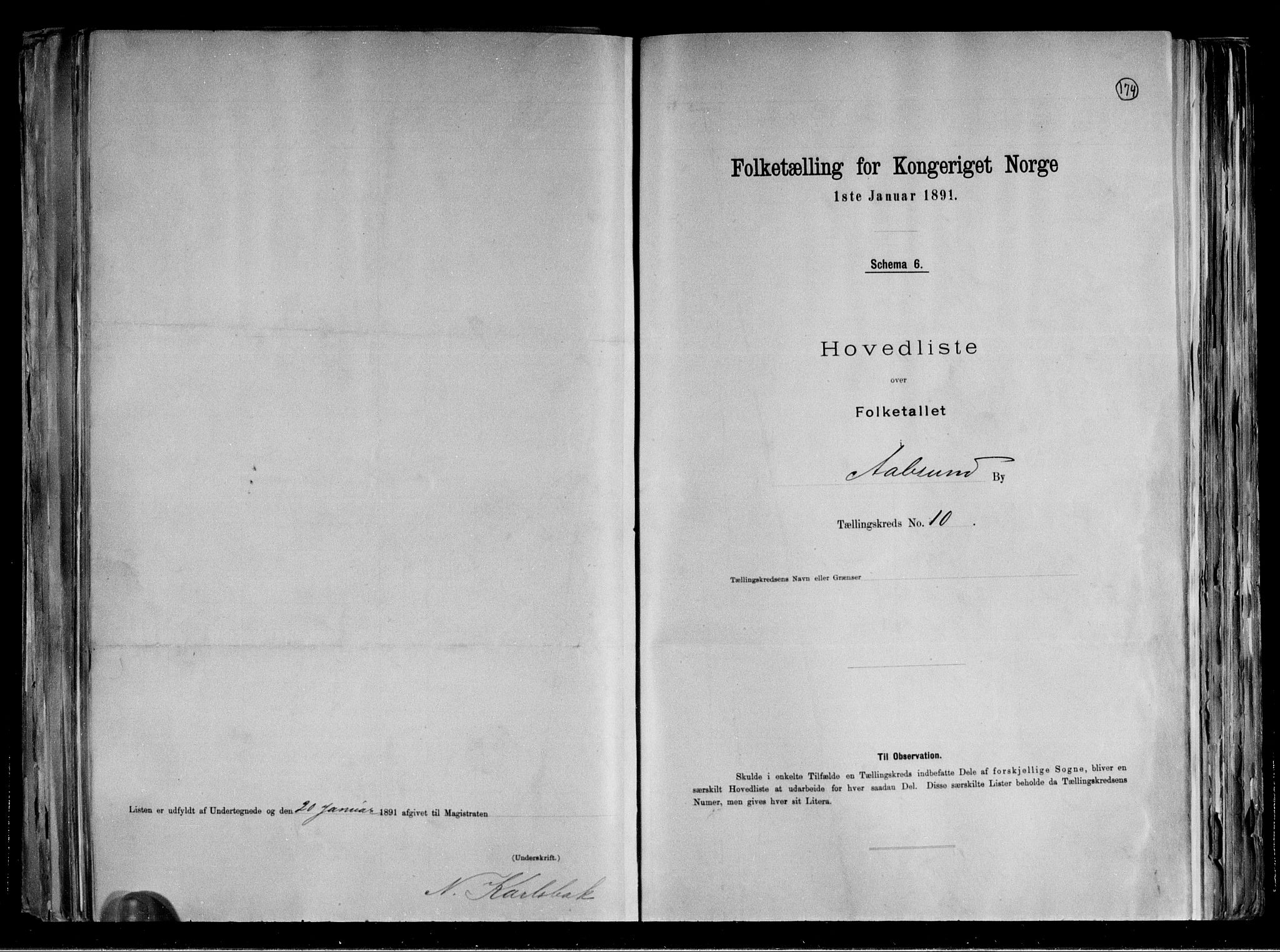 RA, Folketelling 1891 for 1501 Ålesund kjøpstad, 1891, s. 23