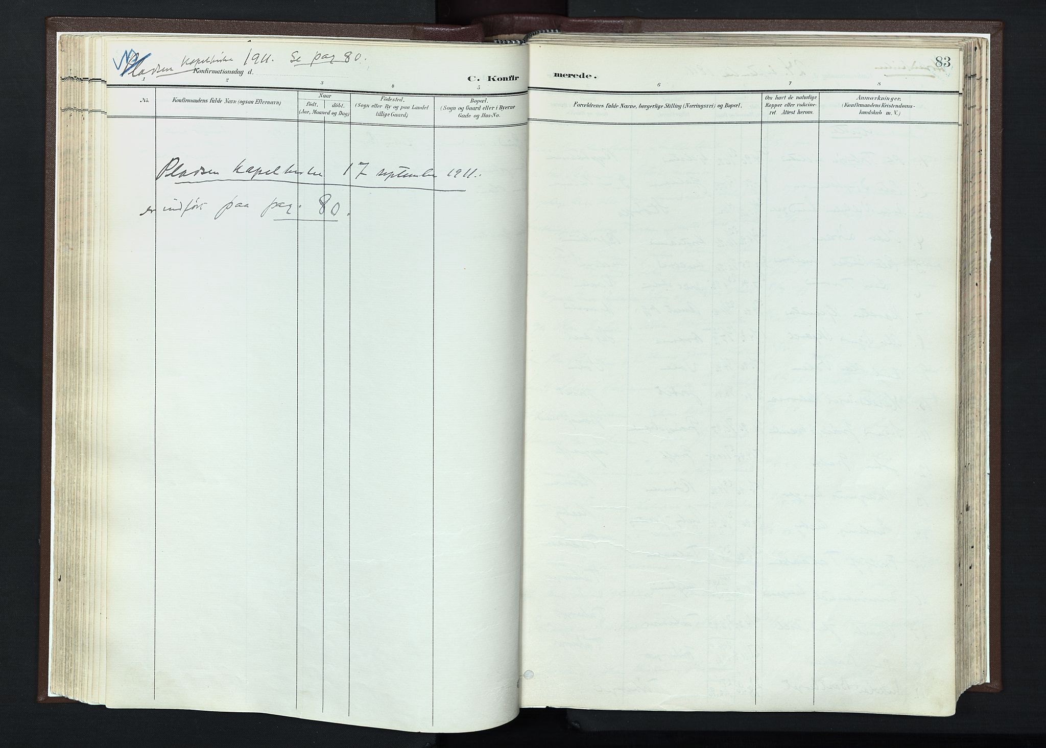 Trysil prestekontor, AV/SAH-PREST-046/H/Ha/Haa/L0013: Ministerialbok nr. 13, 1898-1911, s. 83