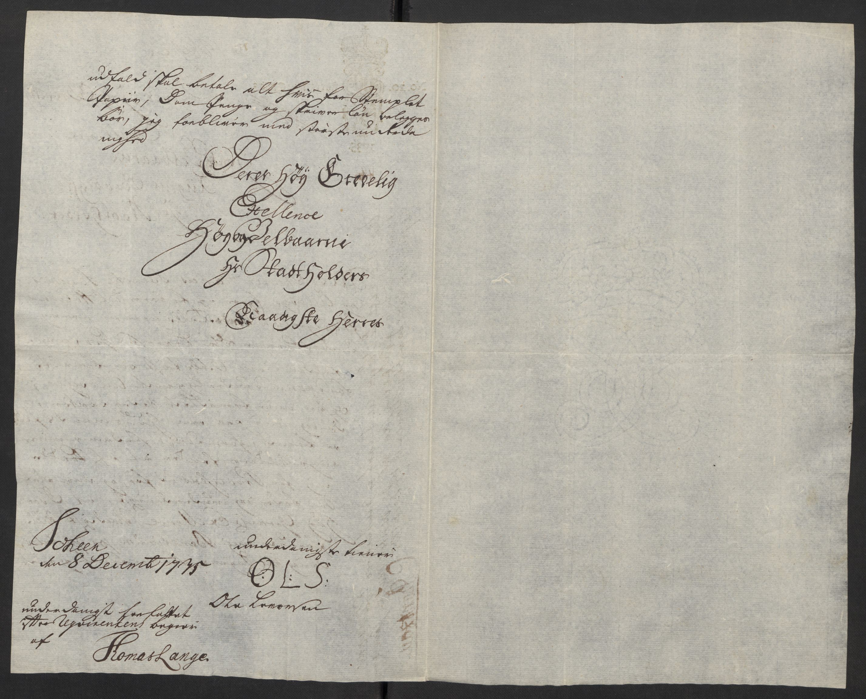 Stattholderembetet 1572-1771, AV/RA-EA-2870/Ef/L0108: Brev fra embetsmenn og andre, 1735-1736, s. 111