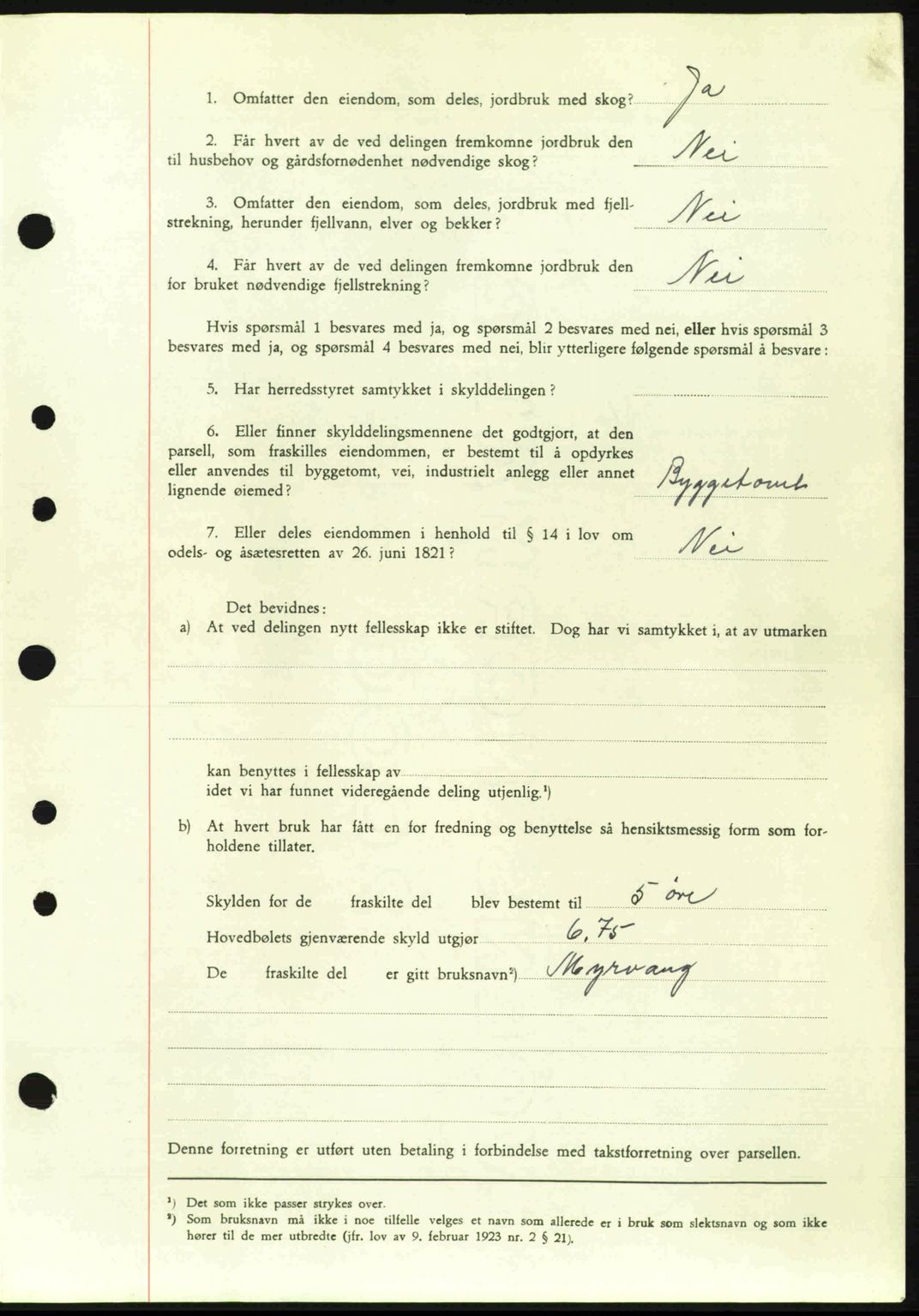 Idd og Marker sorenskriveri, AV/SAO-A-10283/G/Gb/Gbb/L0003: Pantebok nr. A3, 1938-1939, Dagboknr: 1010/1939