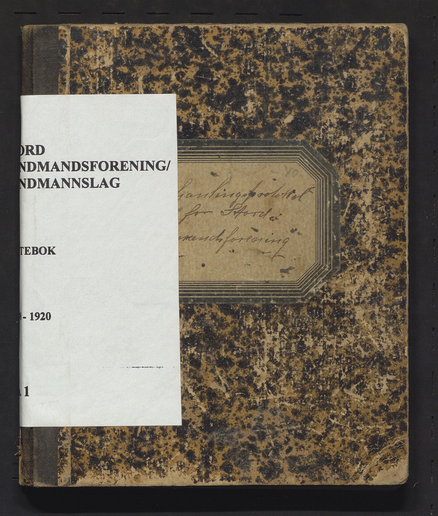 Landmandsforeningen i Stord, IKAH/1221-Pa0001/A/Aa/L0001: Møtebok Stord Landmandsforening, 1898-1920