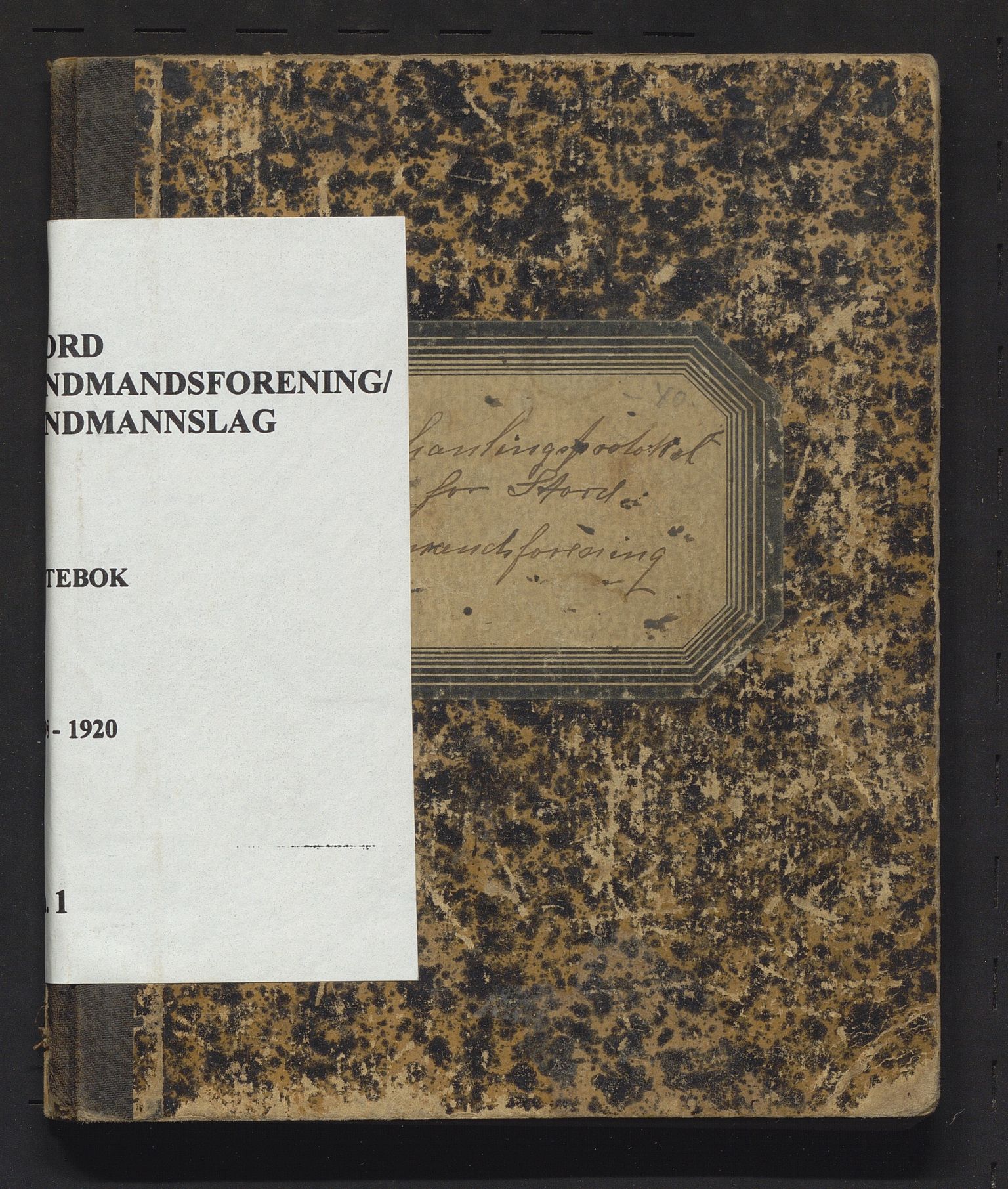 Landmandsforeningen i Stord, IKAH/1221-Pa0001/A/Aa/L0001: Møtebok Stord Landmandsforening, 1898-1920