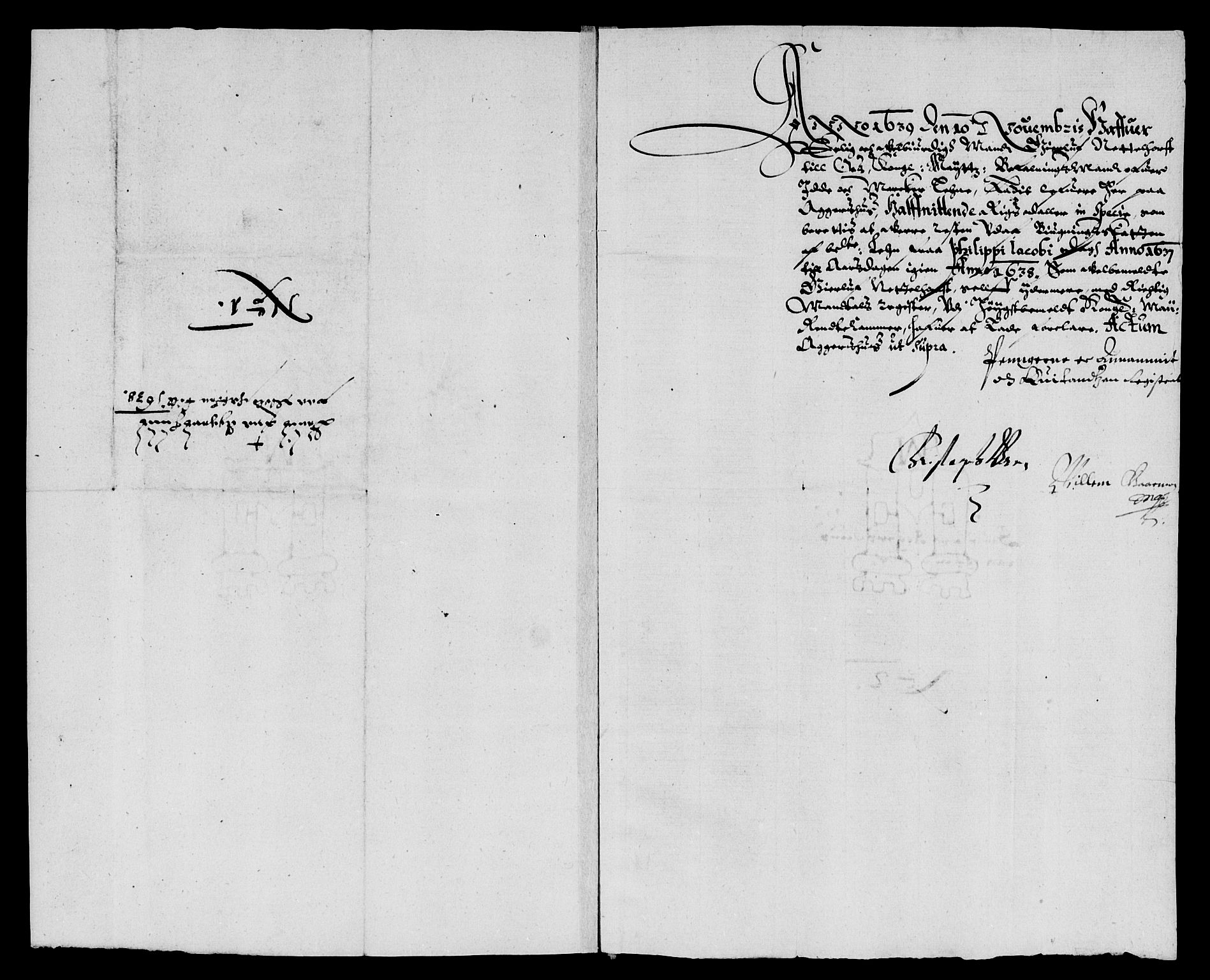 Rentekammeret inntil 1814, Reviderte regnskaper, Lensregnskaper, AV/RA-EA-5023/R/Rb/Rbb/L0002: Idd og Marker len, 1634-1639