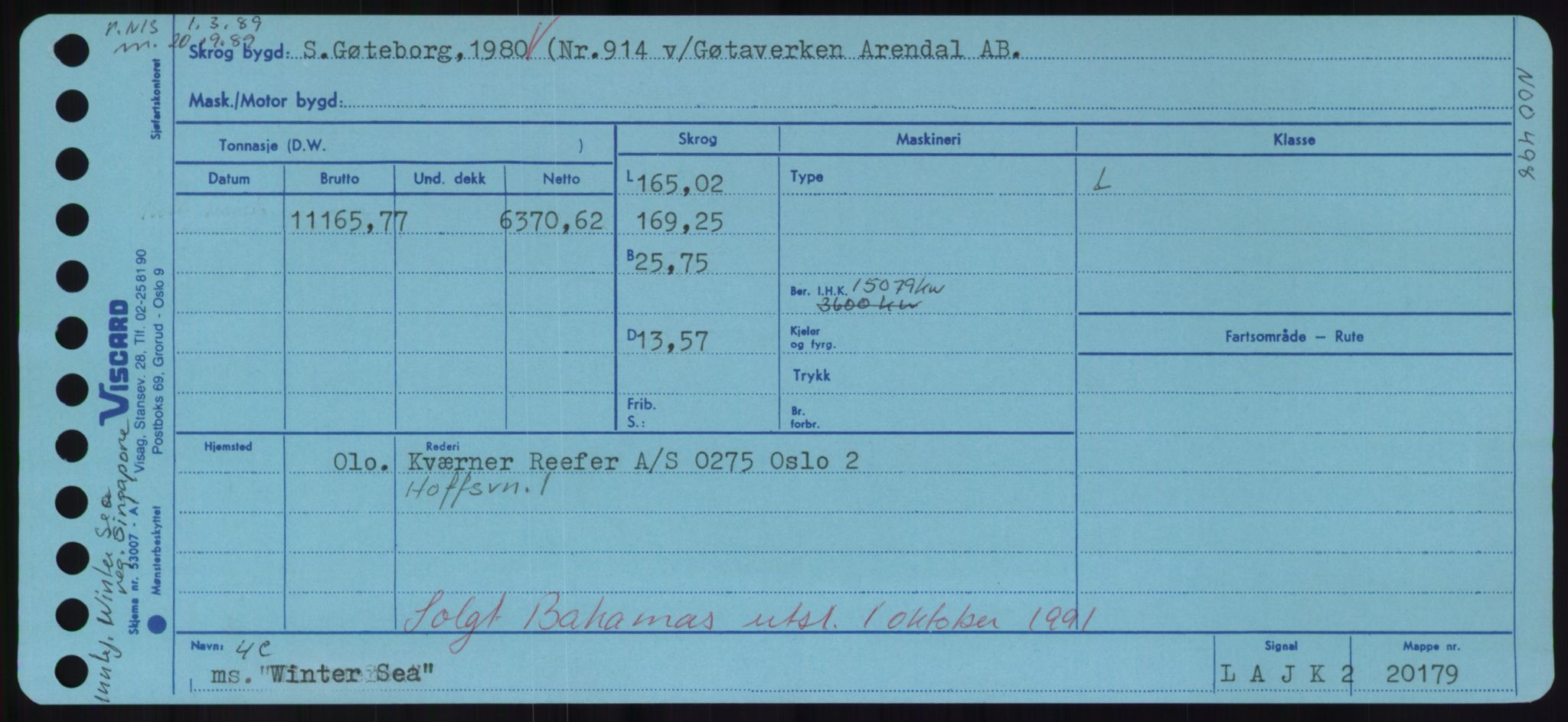 Sjøfartsdirektoratet med forløpere, Skipsmålingen, RA/S-1627/H/Hd/L0041: Fartøy, Vi-Ås, s. 423