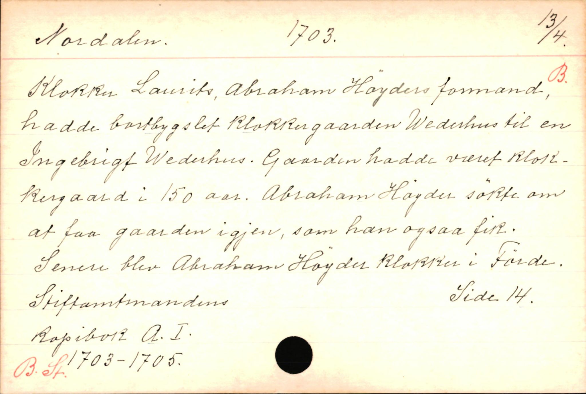 Haugen, Johannes - lærer, AV/SAB-SAB/PA-0036/01/L0001: Om klokkere og lærere, 1521-1904, s. 10894