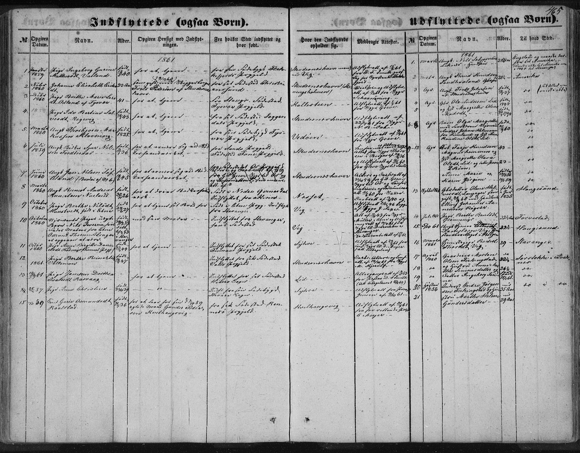 Skudenes sokneprestkontor, SAST/A -101849/H/Ha/Haa/L0005: Ministerialbok nr. A 3.2, 1847-1863, s. 465