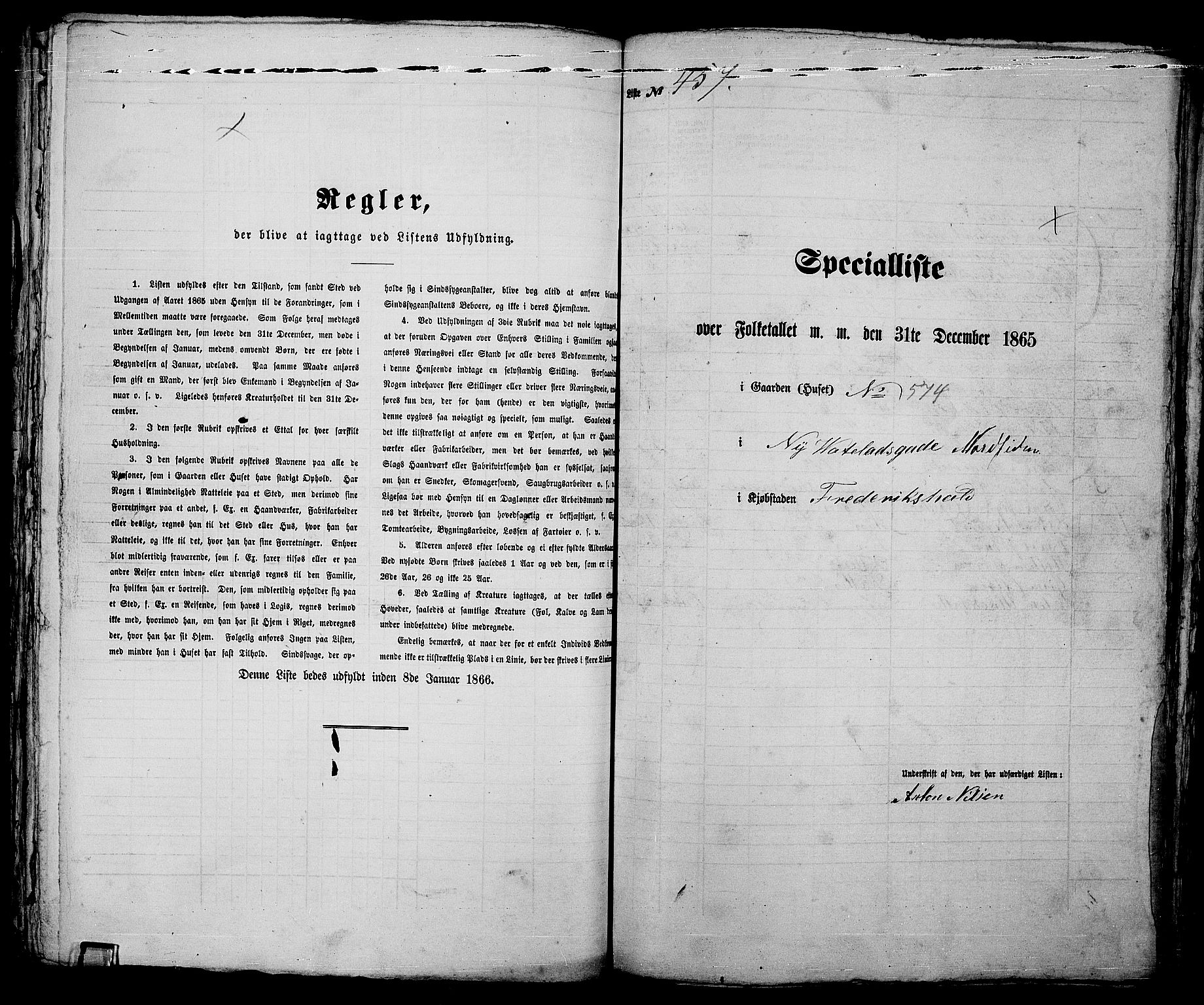 RA, Folketelling 1865 for 0101P Fredrikshald prestegjeld, 1865, s. 917