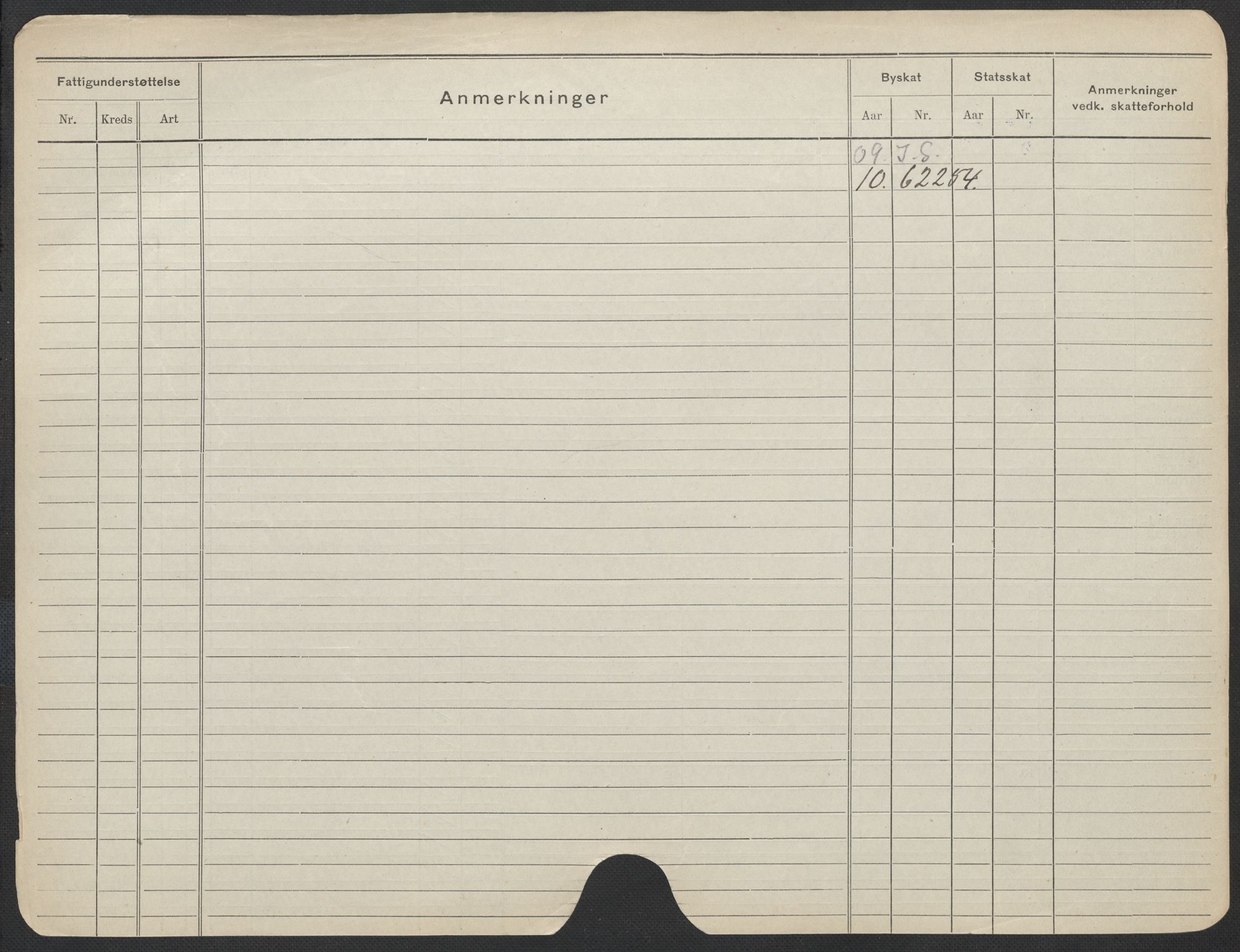 Oslo folkeregister, Registerkort, SAO/A-11715/F/Fa/Fac/L0014: Kvinner, 1906-1914, s. 1101b