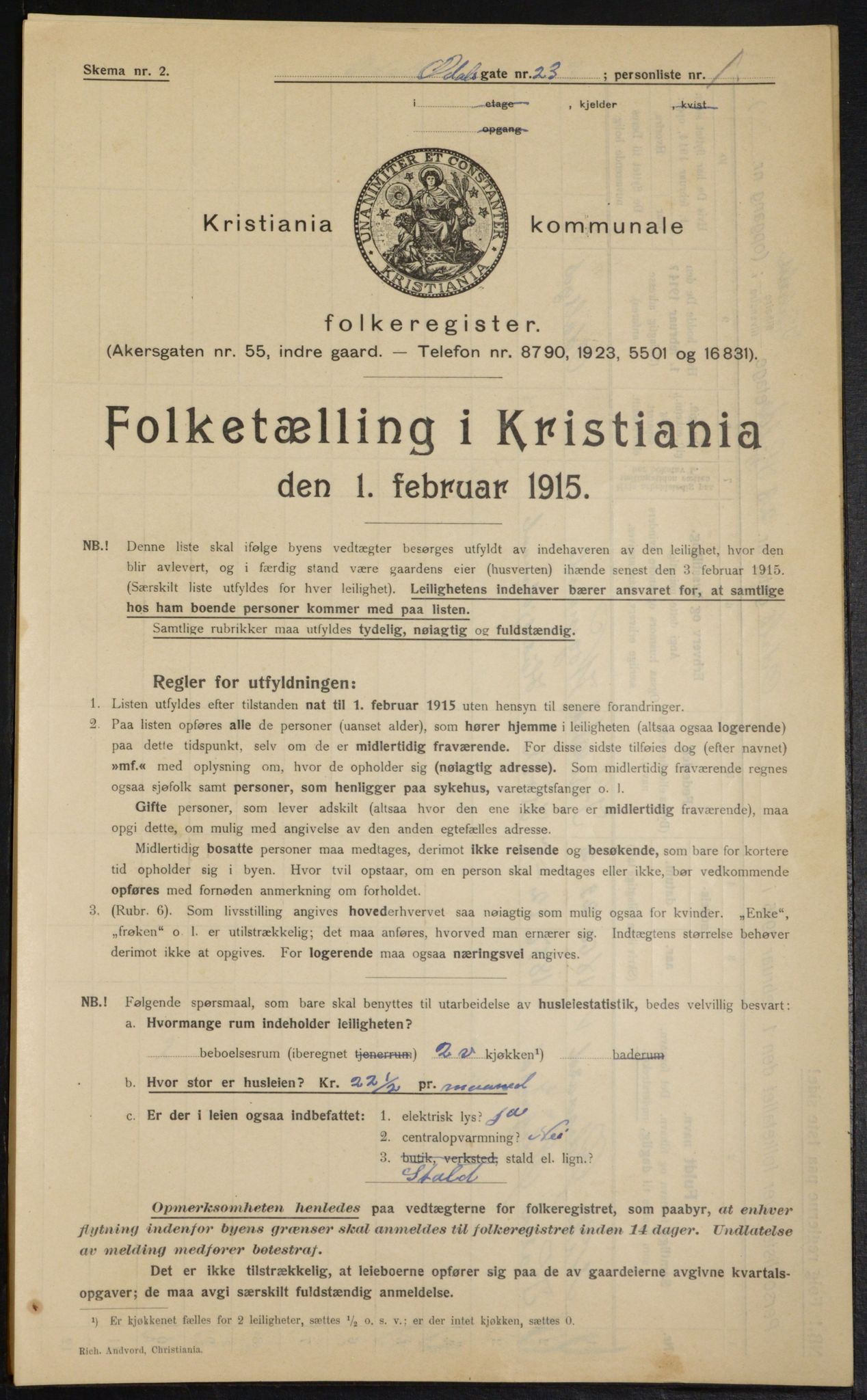 OBA, Kommunal folketelling 1.2.1915 for Kristiania, 1915, s. 73841