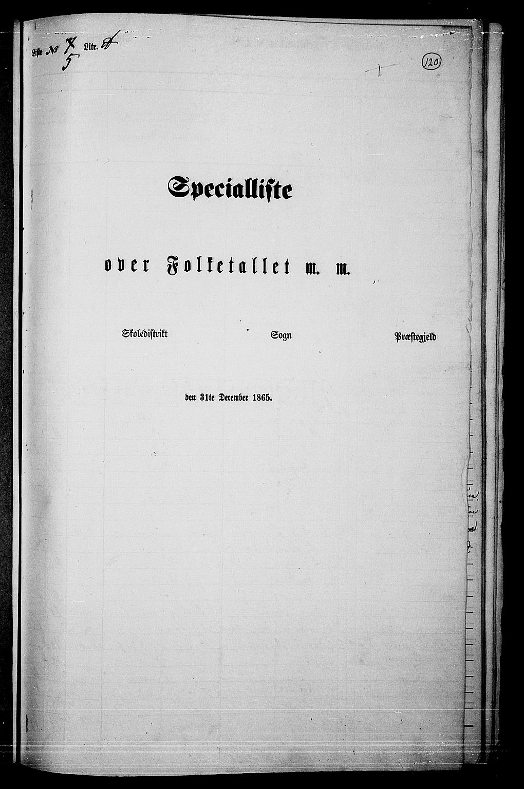 RA, Folketelling 1865 for 0237P Eidsvoll prestegjeld, 1865, s. 103