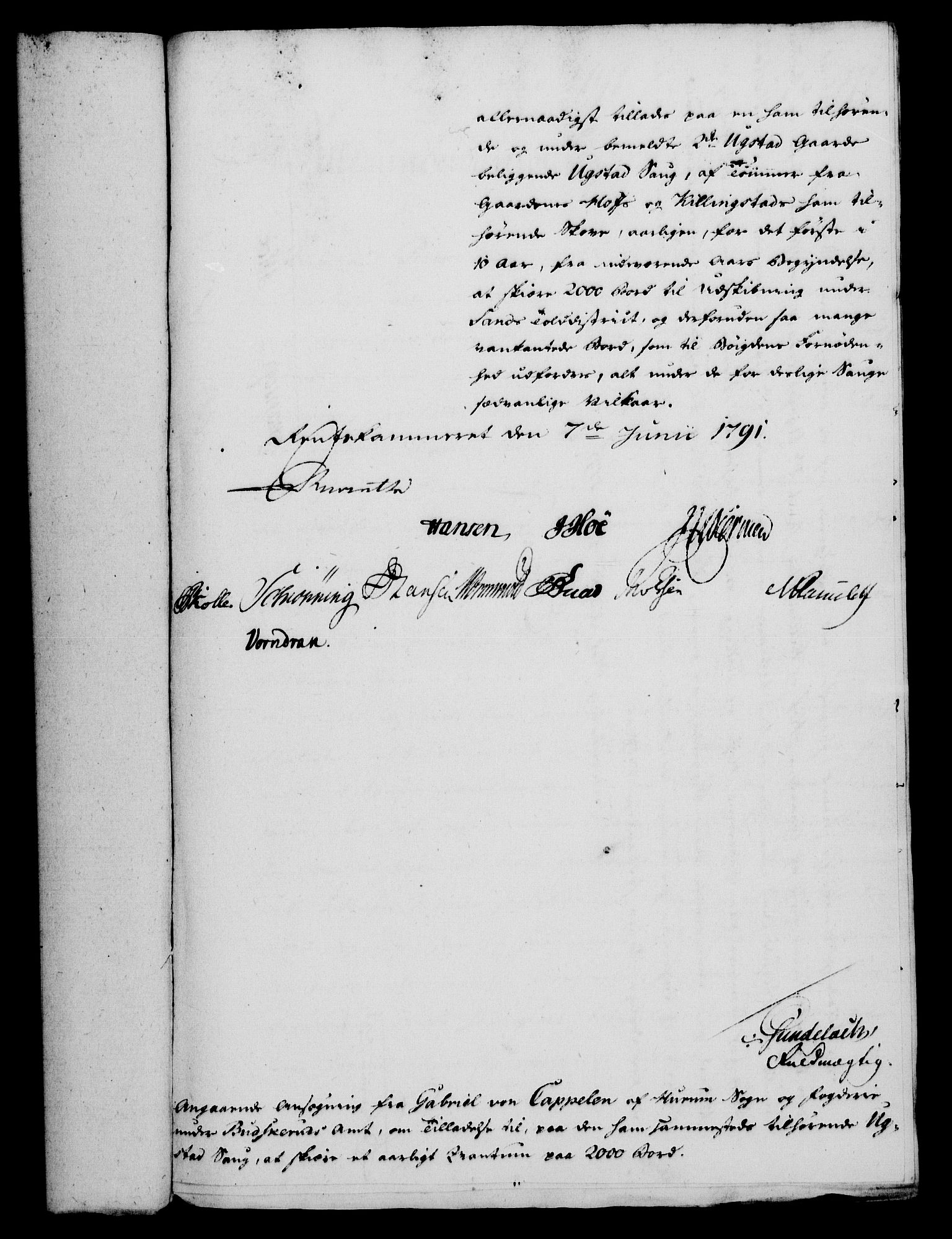 Rentekammeret, Kammerkanselliet, RA/EA-3111/G/Gf/Gfa/L0073: Norsk relasjons- og resolusjonsprotokoll (merket RK 52.73), 1791, s. 218