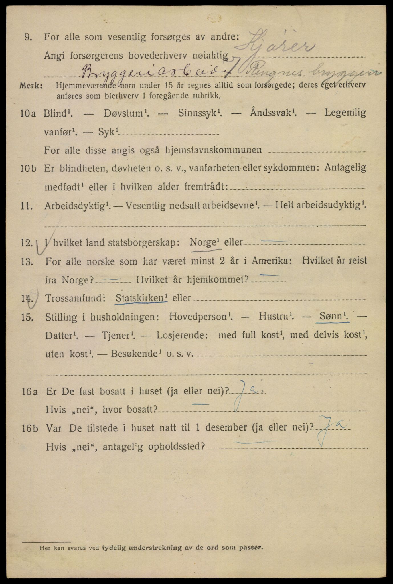 SAO, Folketelling 1920 for 0301 Kristiania kjøpstad, 1920, s. 293836