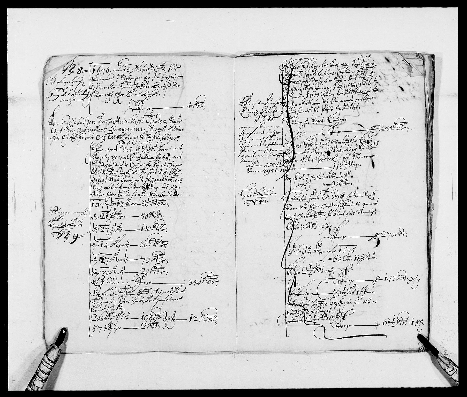 Rentekammeret inntil 1814, Reviderte regnskaper, Fogderegnskap, AV/RA-EA-4092/R46/L2716: Fogderegnskap Jæren og Dalane, 1676, s. 5