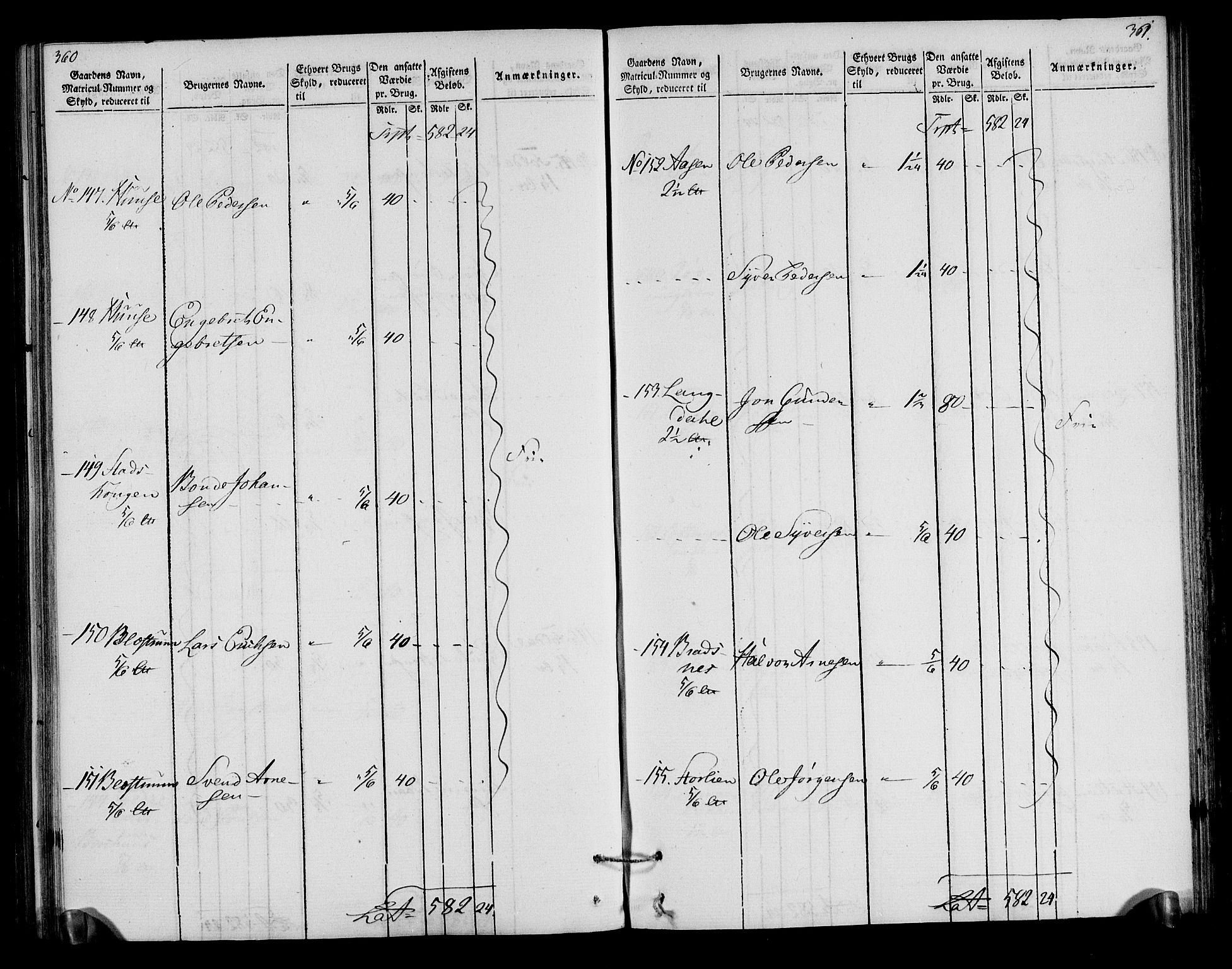 Rentekammeret inntil 1814, Realistisk ordnet avdeling, AV/RA-EA-4070/N/Ne/Nea/L0040: Gudbrandsdalen fogderi. Oppebørselsregister, 1803-1804, s. 187