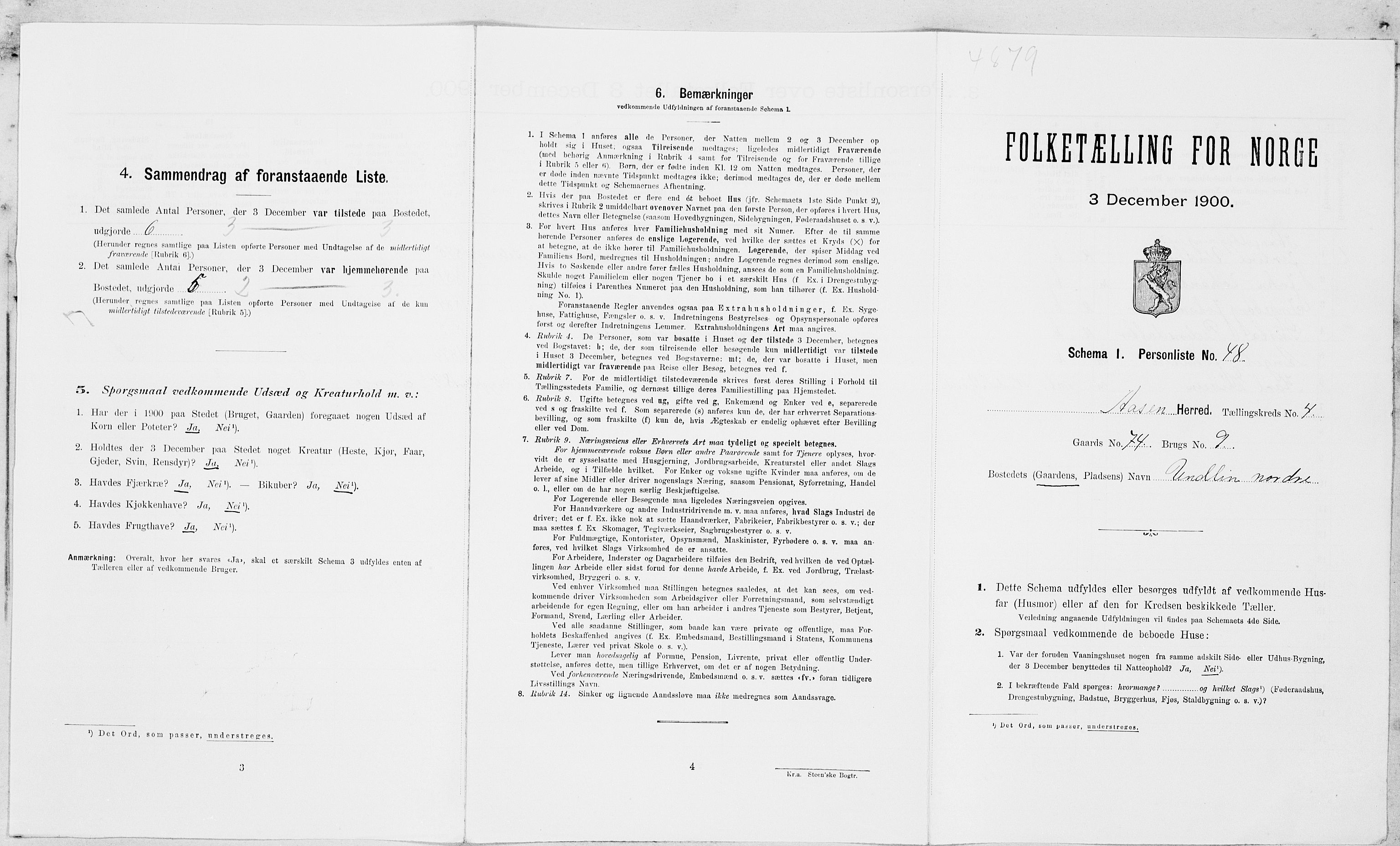 SAT, Folketelling 1900 for 1716 Åsen herred, 1900, s. 510