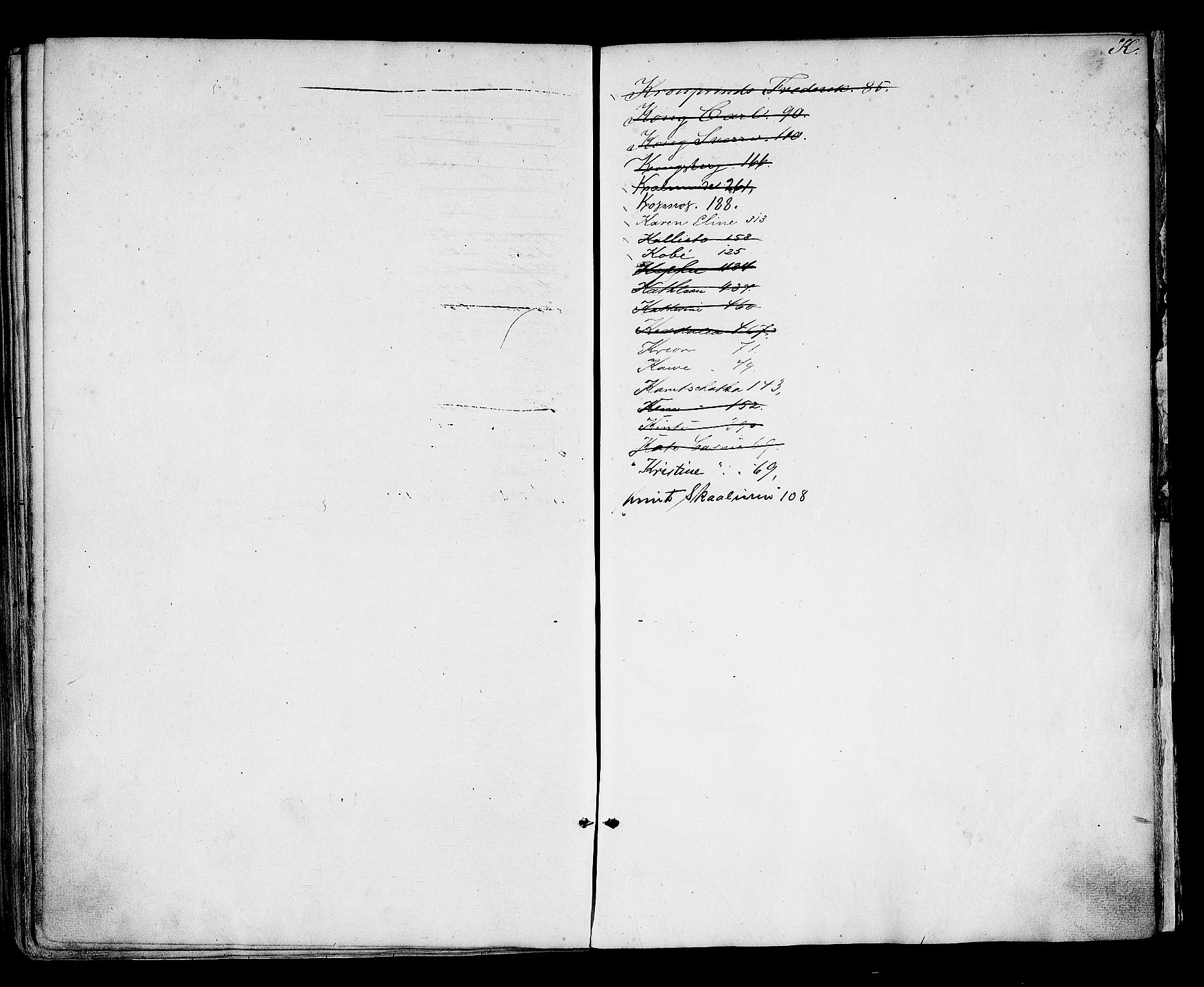 Arendal tollsted, SAK/1351-0003/H/Ha/L0642: Protokoll over utleverte nasjonalitetsbevis, 1864-1874, s. 446