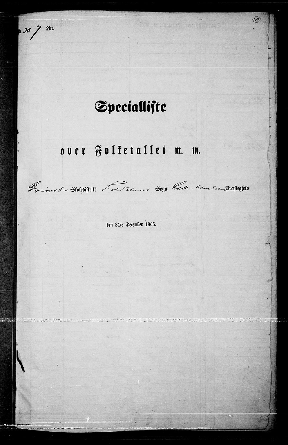 RA, Folketelling 1865 for 0438P Lille Elvedalen prestegjeld, 1865, s. 94