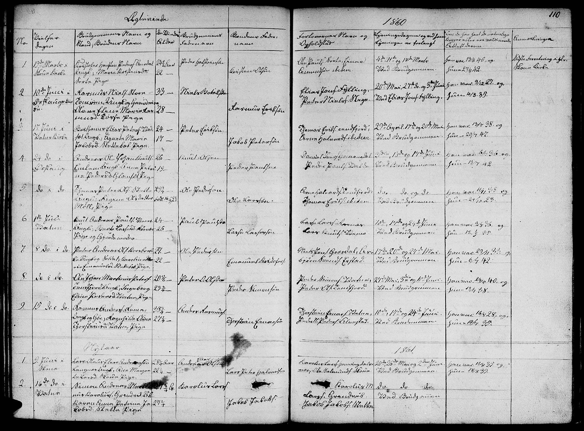 Ministerialprotokoller, klokkerbøker og fødselsregistre - Møre og Romsdal, AV/SAT-A-1454/524/L0363: Klokkerbok nr. 524C04, 1855-1864, s. 110