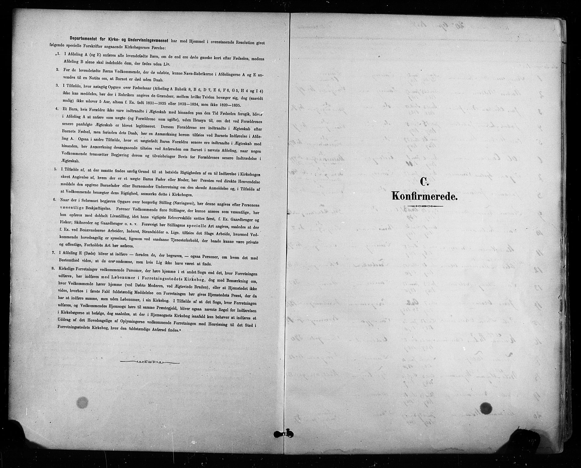 Larvik kirkebøker, SAKO/A-352/F/Fa/L0008: Ministerialbok nr. I 8, 1884-1902