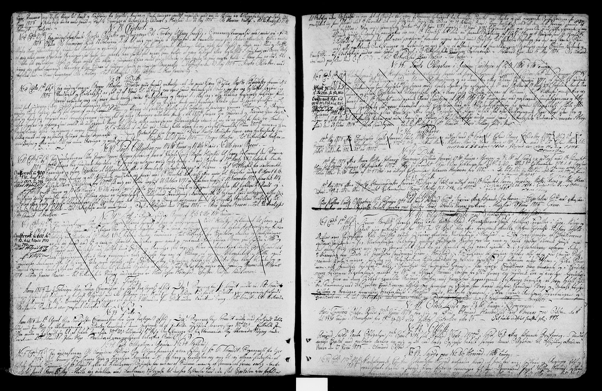 Eiker, Modum og Sigdal sorenskriveri, AV/SAKO-A-123/G/Ga/Gaa/L0006: Pantebok nr. I 6, 1800-1809, s. 436-437