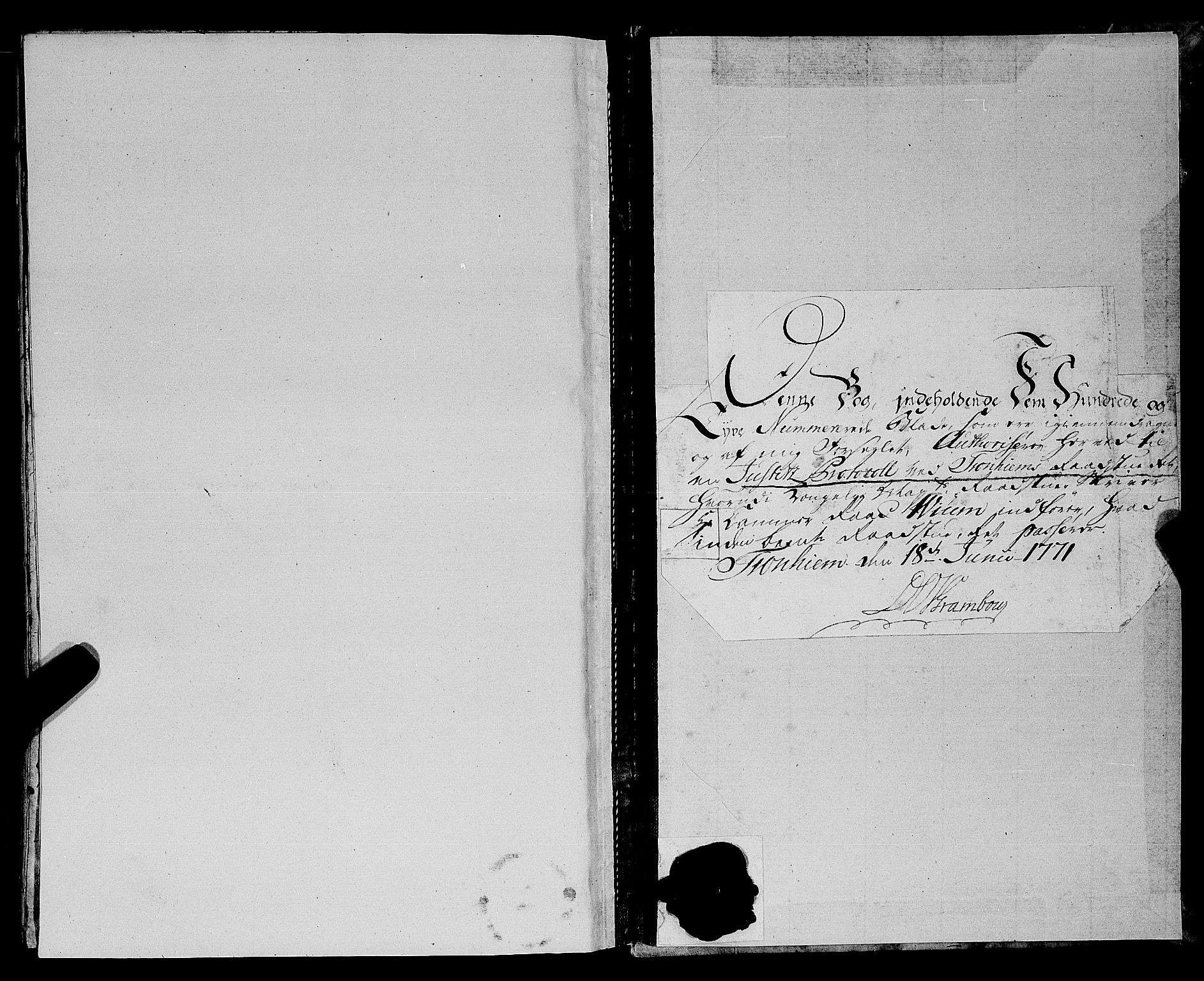 Trondheim magistrat, SAT/A-4372/A/Aa/L0017: Rådstueprotokoller, 1772-1793