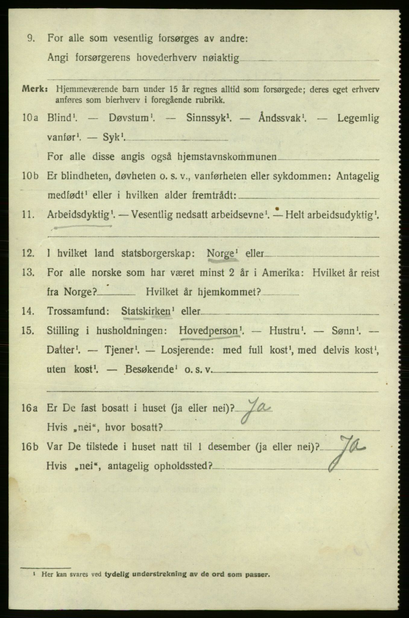SAO, Folketelling 1920 for 0101 Fredrikshald kjøpstad, 1920, s. 25869