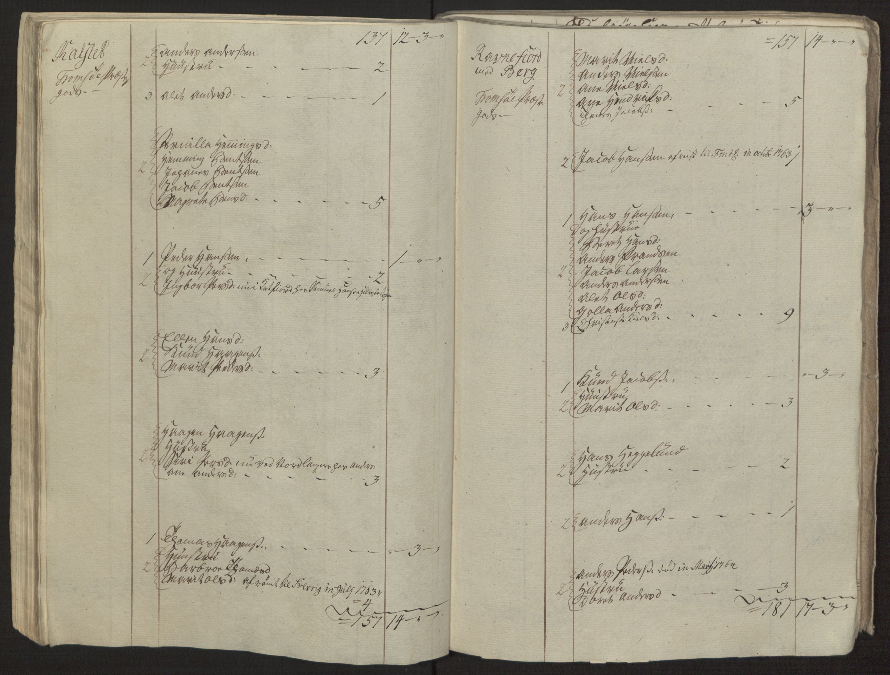 Rentekammeret inntil 1814, Reviderte regnskaper, Fogderegnskap, AV/RA-EA-4092/R68/L4845: Ekstraskatten Senja og Troms, 1762-1765, s. 377